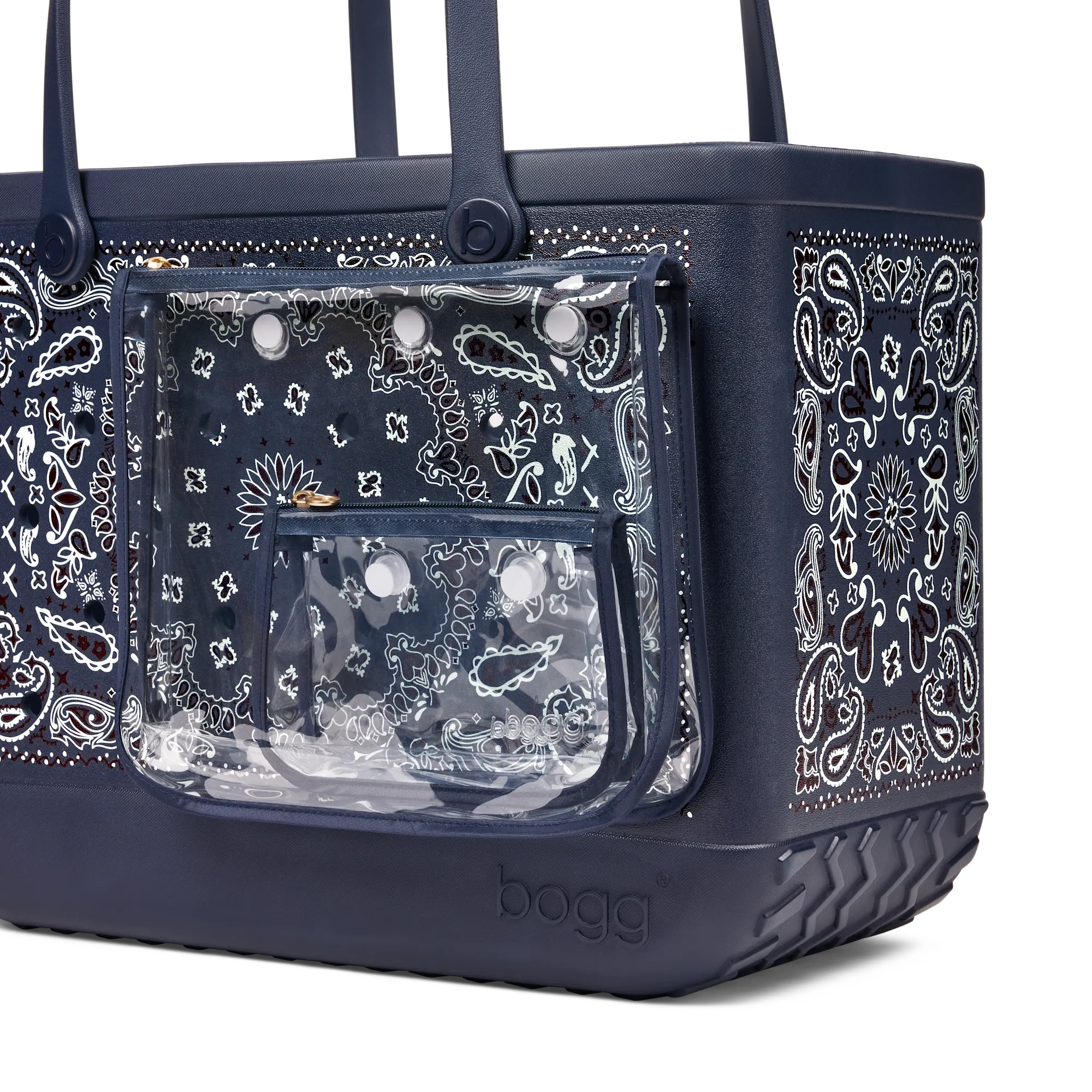 Original Bogg Bag - Bandana Navy Me Crazy