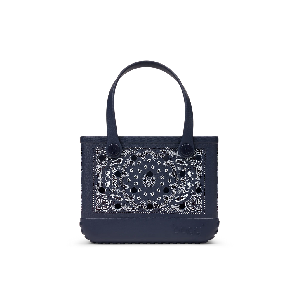 Bitty Bogg Bag - Bandana Navy Me Crazy