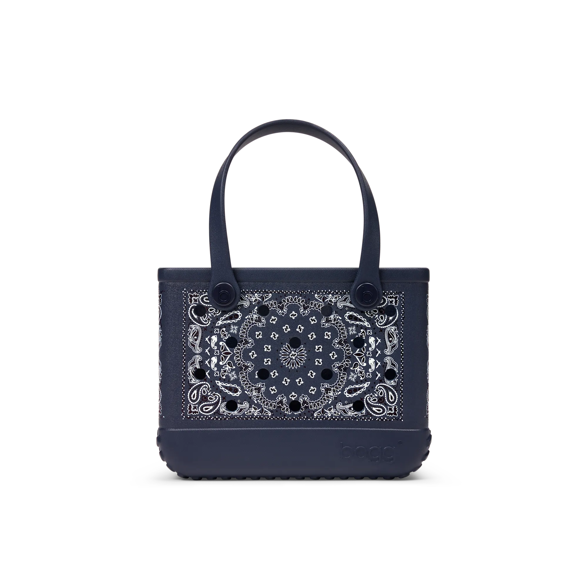 Bitty Bogg Bag - Bandana Navy Me Crazy