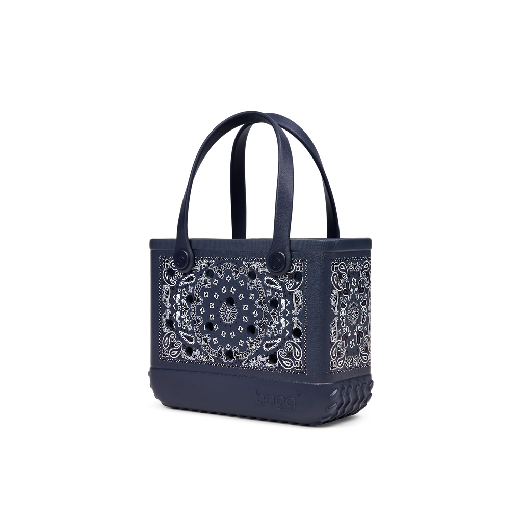 Bitty Bogg Bag - Bandana Navy Me Crazy