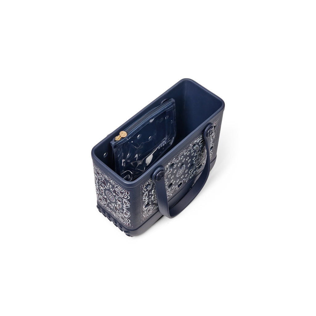 Bitty Bogg Bag - Bandana Navy Me Crazy