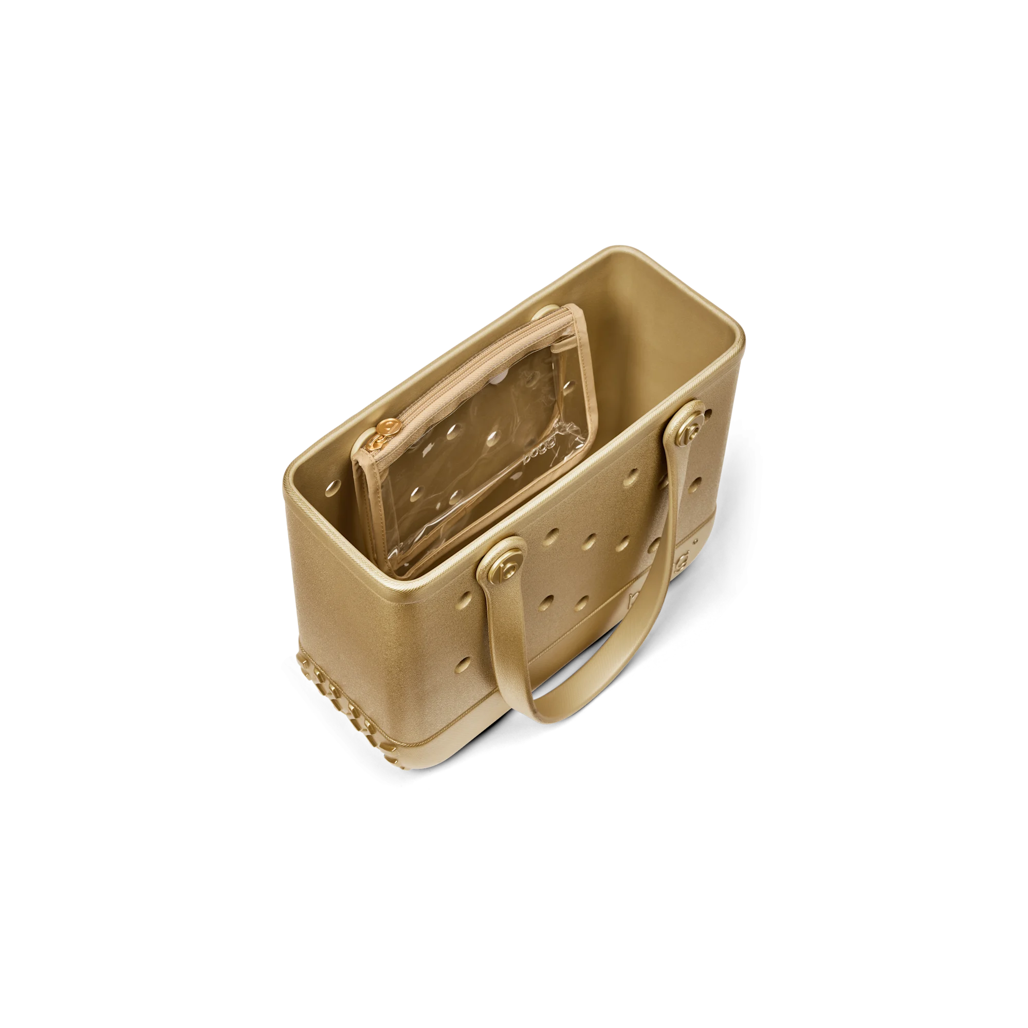 Bitty Bogg Bag - Metallic Goldie