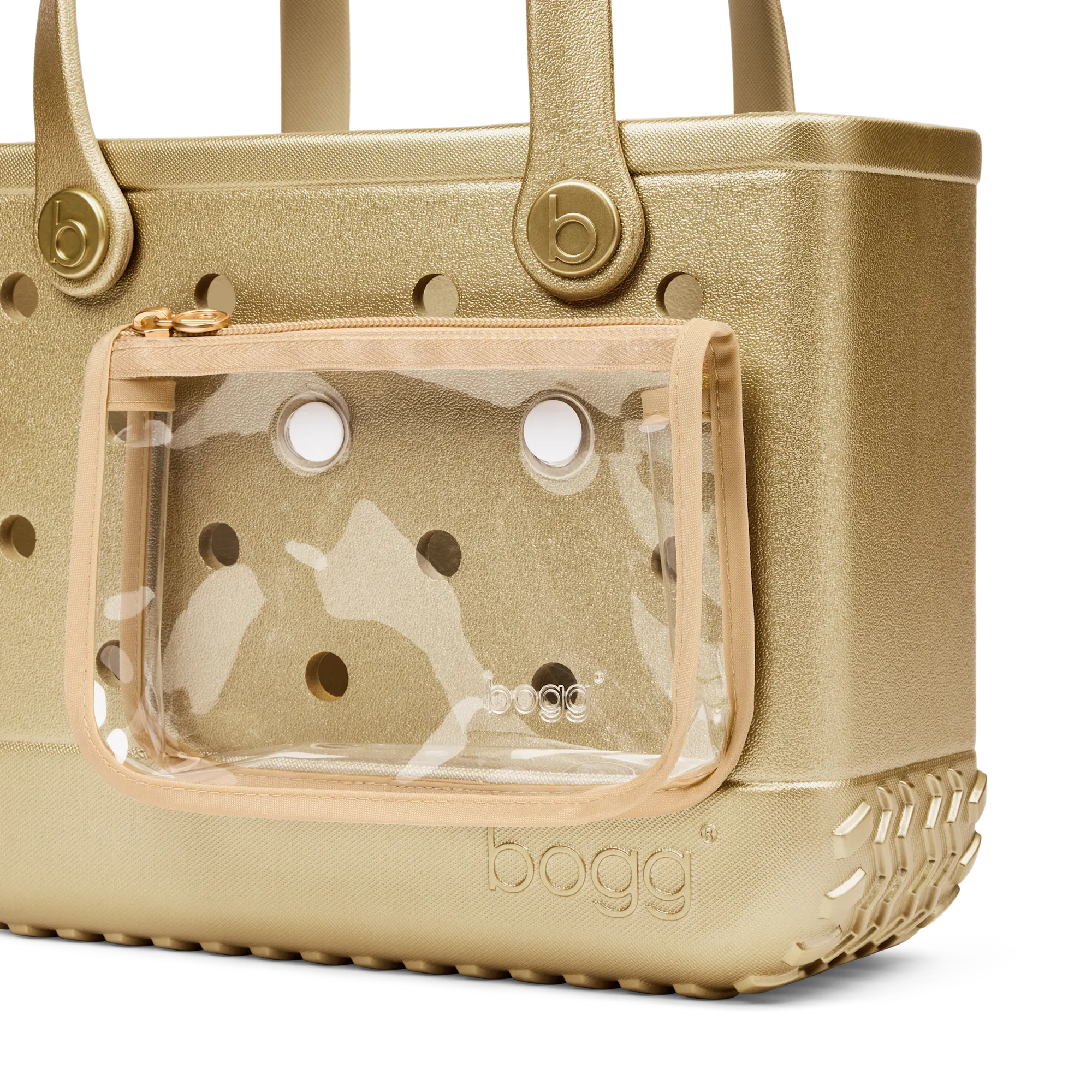 Bitty Bogg Bag - Metallic Goldie