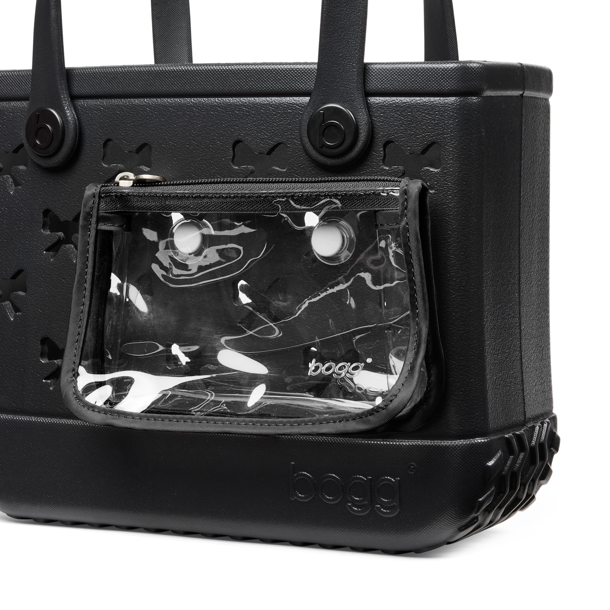 Bitty Bogg Bag - Black Bows