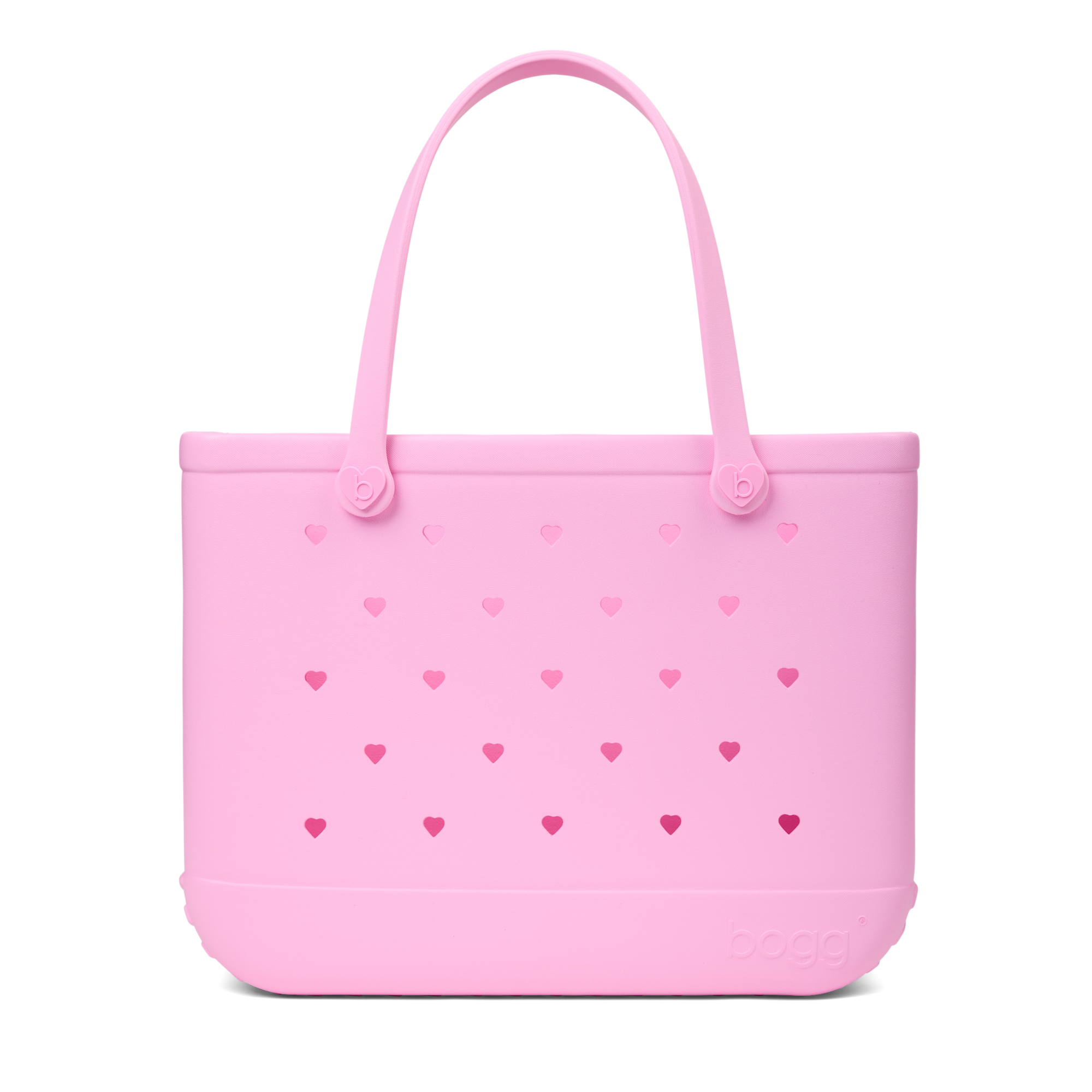 Original Bogg Bag - Cut Out Heart Pink Taffy