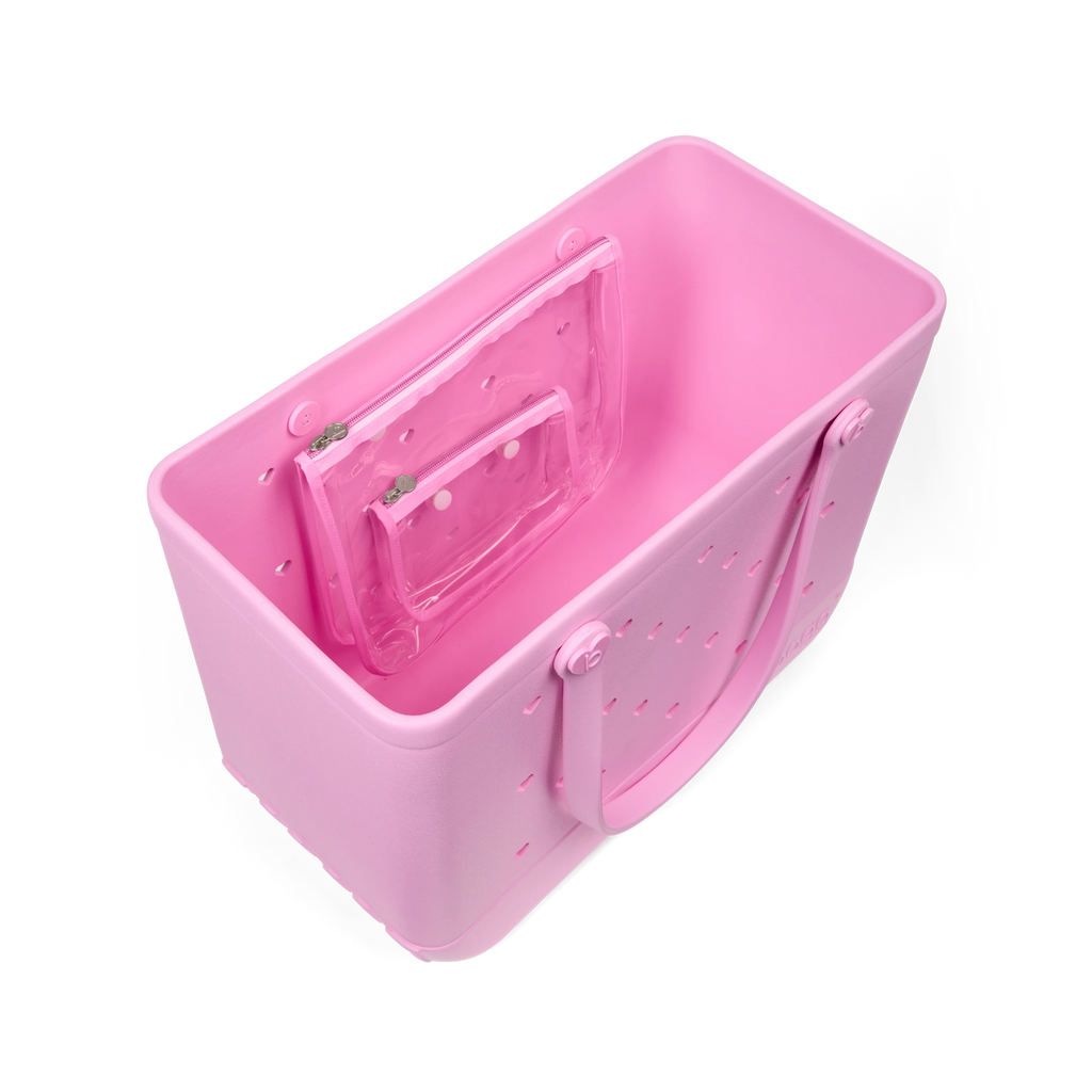 Original Bogg Bag - Cut Out Heart Pink Taffy