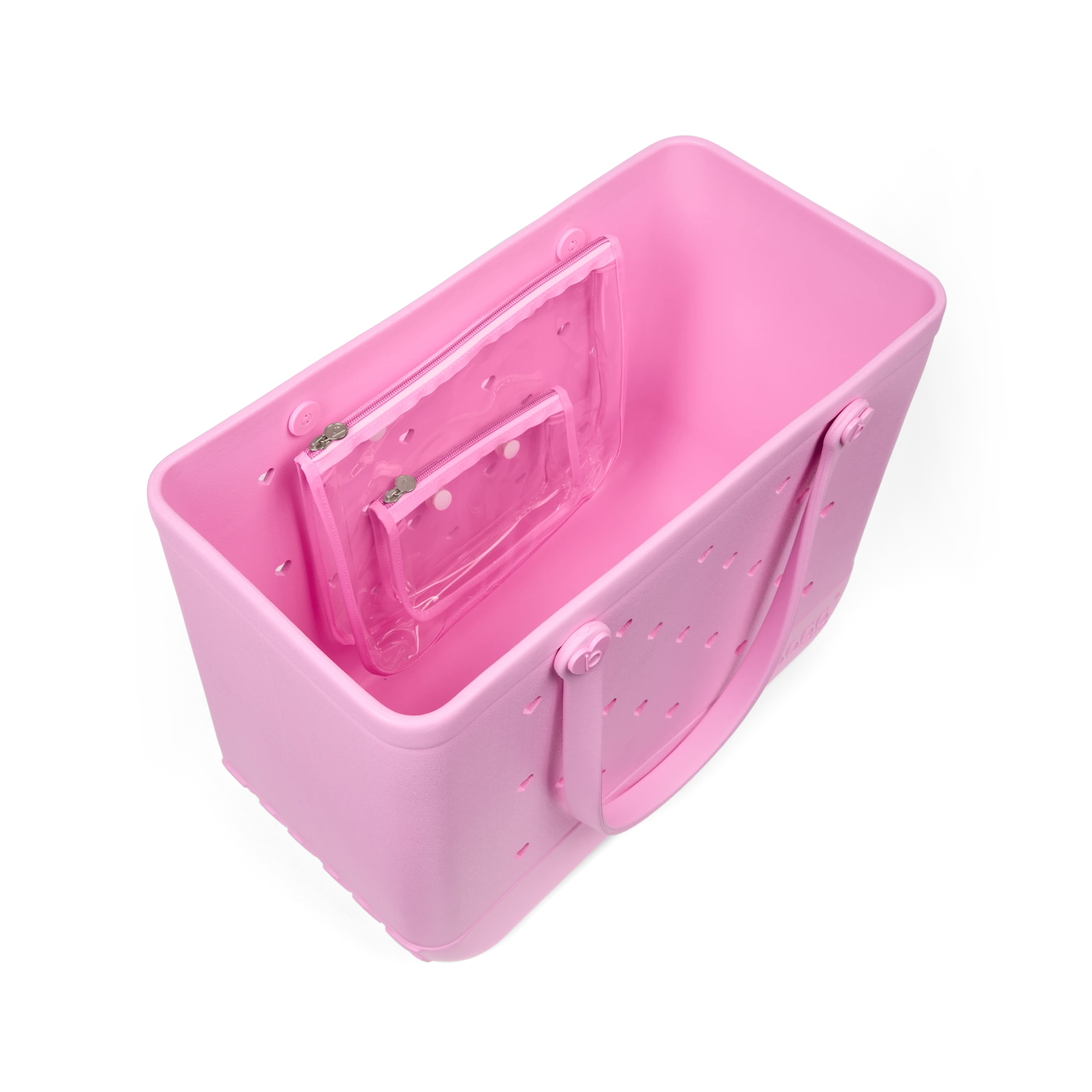 Original Bogg Bag - Cut Out Heart Pink Taffy