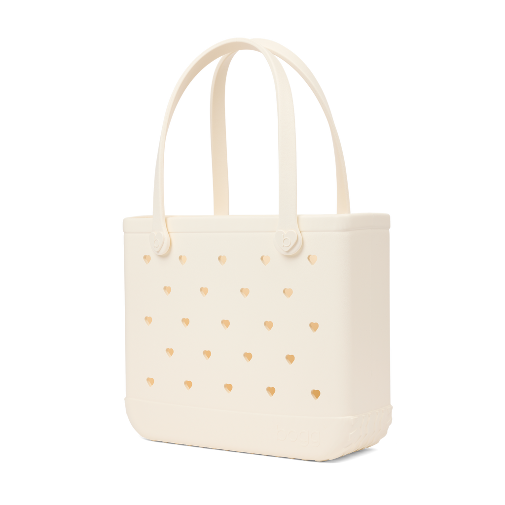 Baby Bogg Bag - Cut Out Heart Coconut