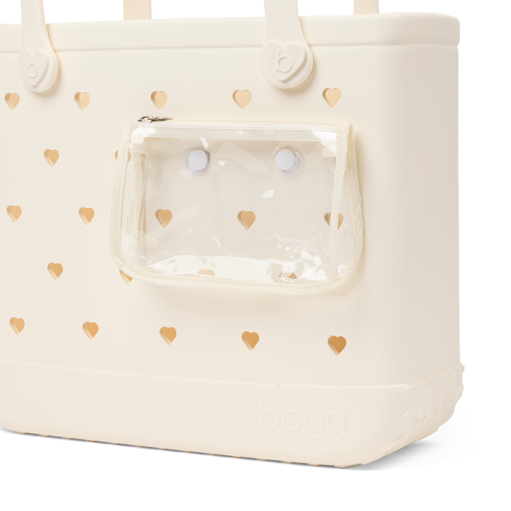 Baby Bogg Bag - Cut Out Heart Coconut