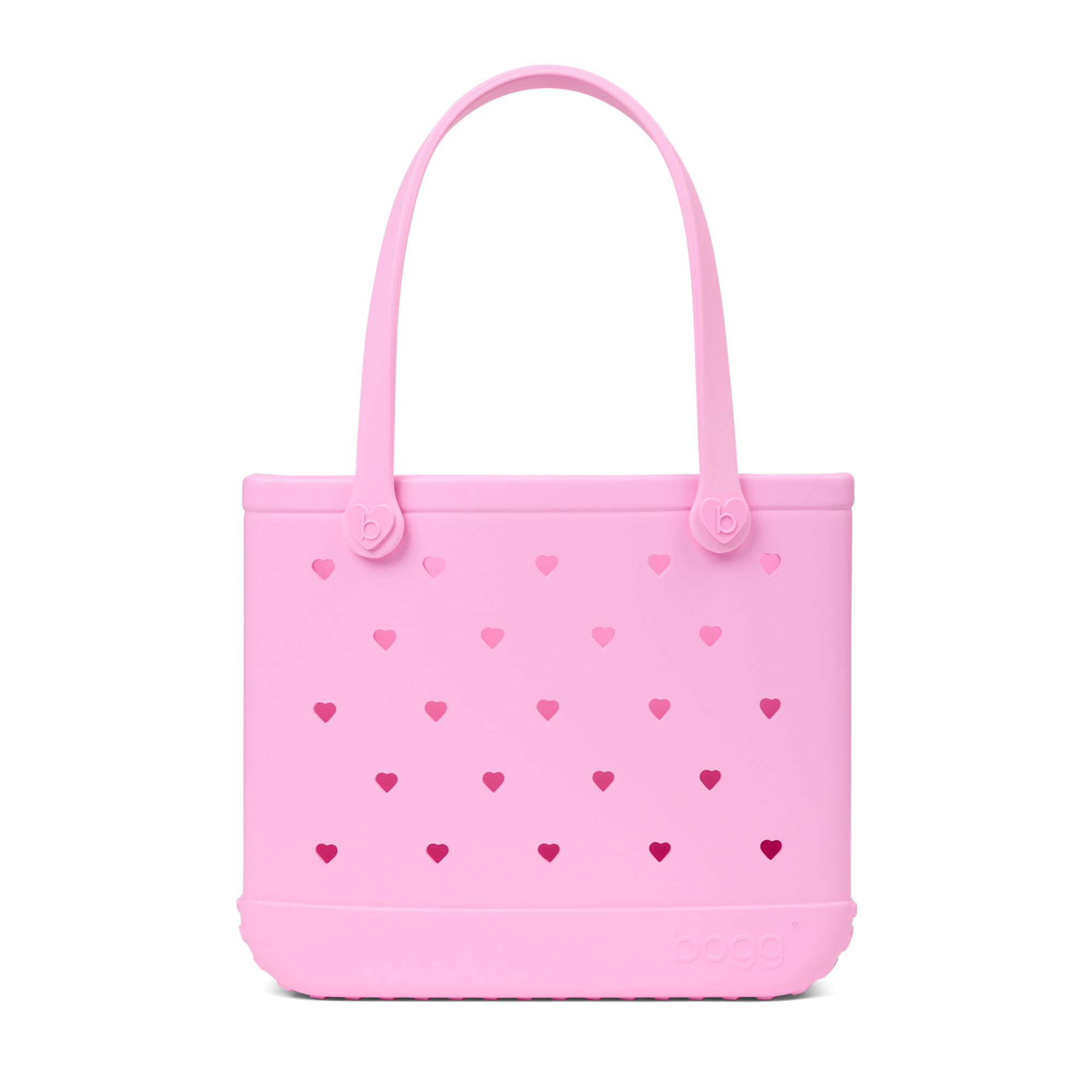Baby Bogg Bag - Cut Out Heart Pink Taffy