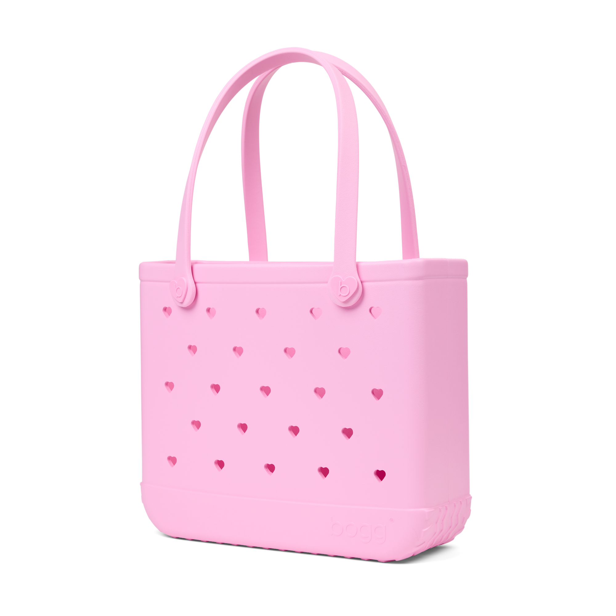 Baby Bogg Bag - Cut Out Heart Pink Taffy