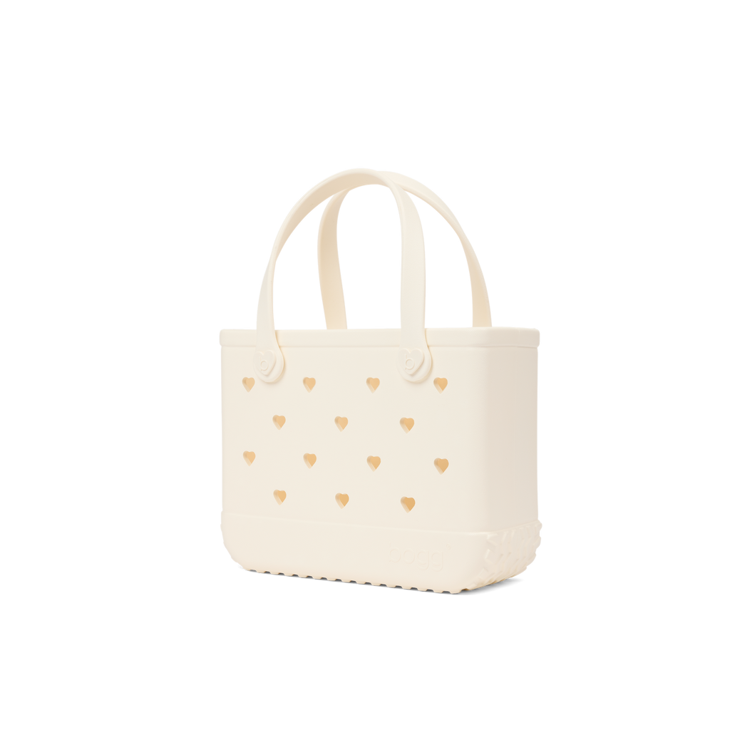 Bitty Bogg Bag - Cut Out Heart Coconut