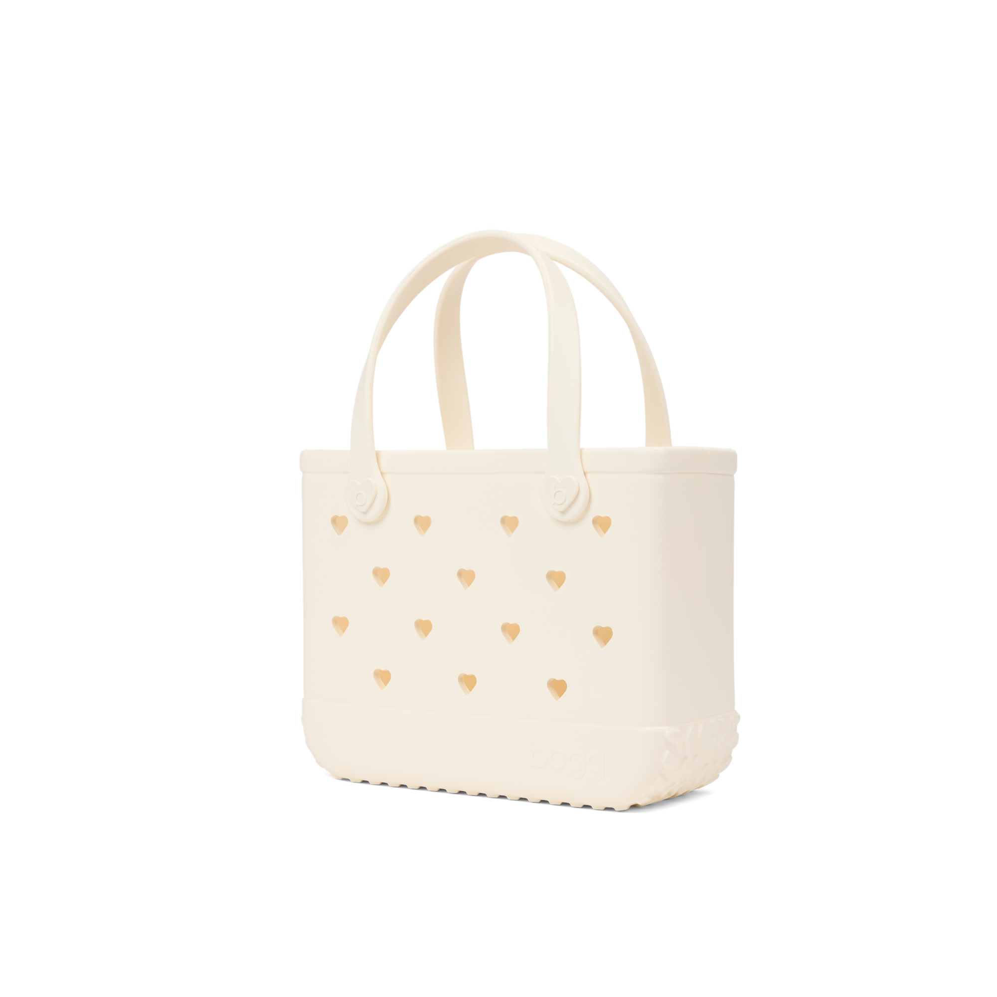 Bitty Bogg Bag - Cut Out Heart Coconut