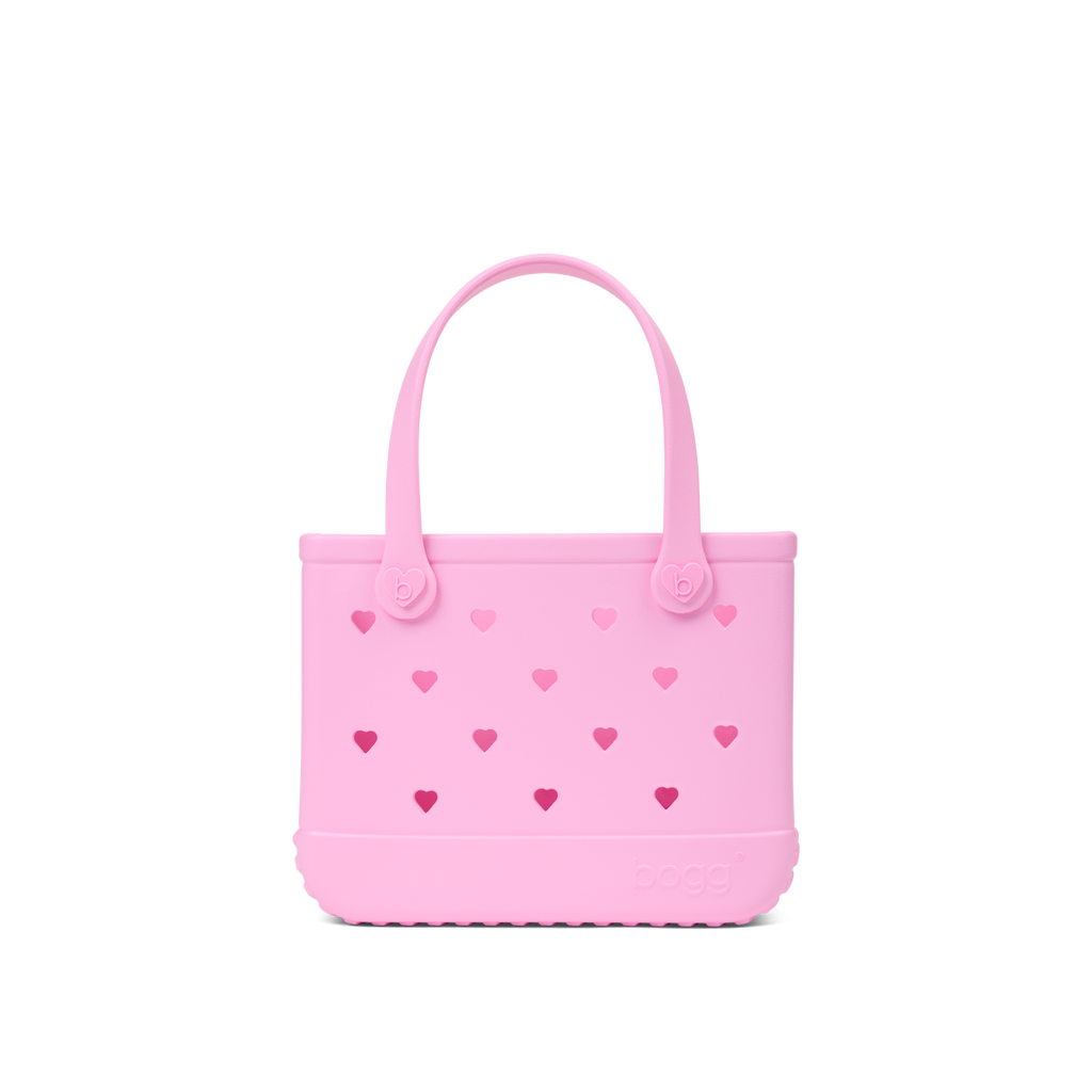 Bitty Bogg Bag - Cut Out Heart Pink Taffy