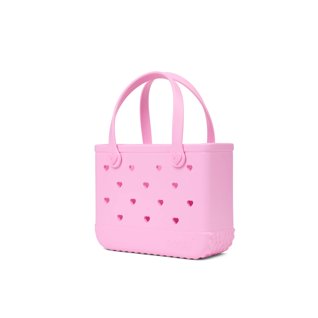 Bitty Bogg Bag - Cut Out Heart Pink Taffy