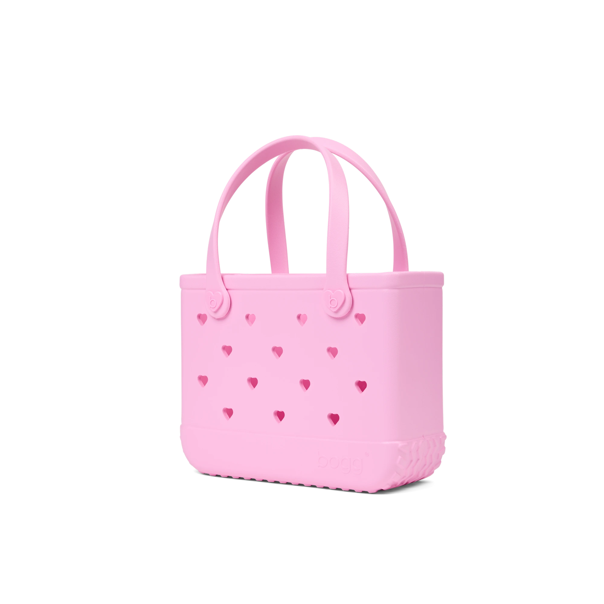 Bitty Bogg Bag - Cut Out Heart Pink Taffy