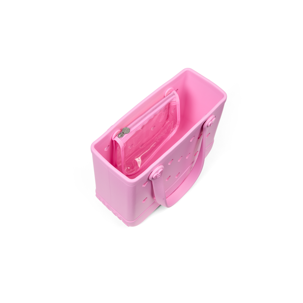 Bitty Bogg Bag - Cut Out Heart Pink Taffy