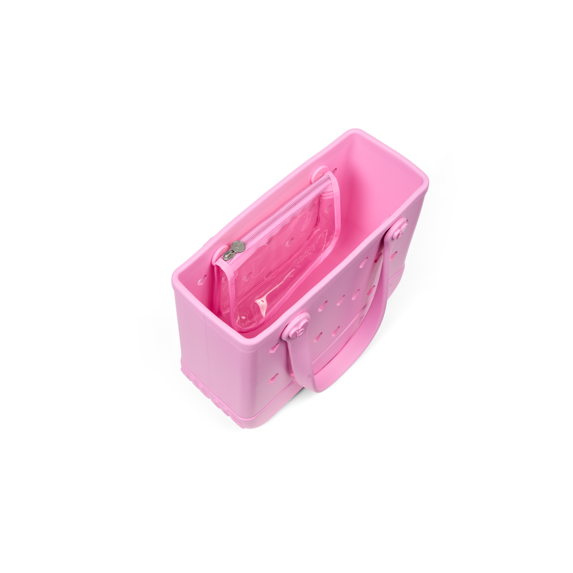 Bitty Bogg Bag - Cut Out Heart Pink Taffy