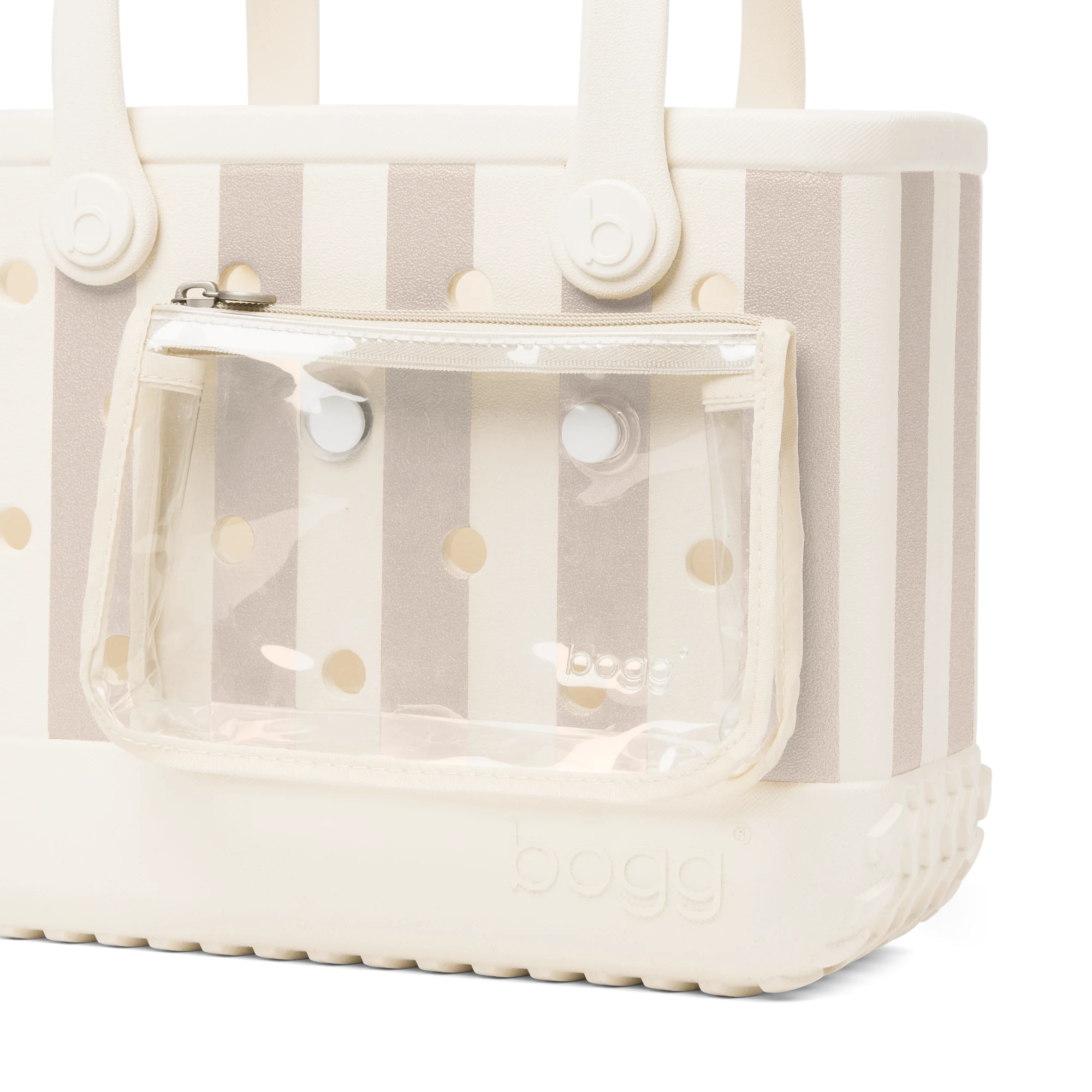 Bitty Bogg Bag - Beachside Stripe