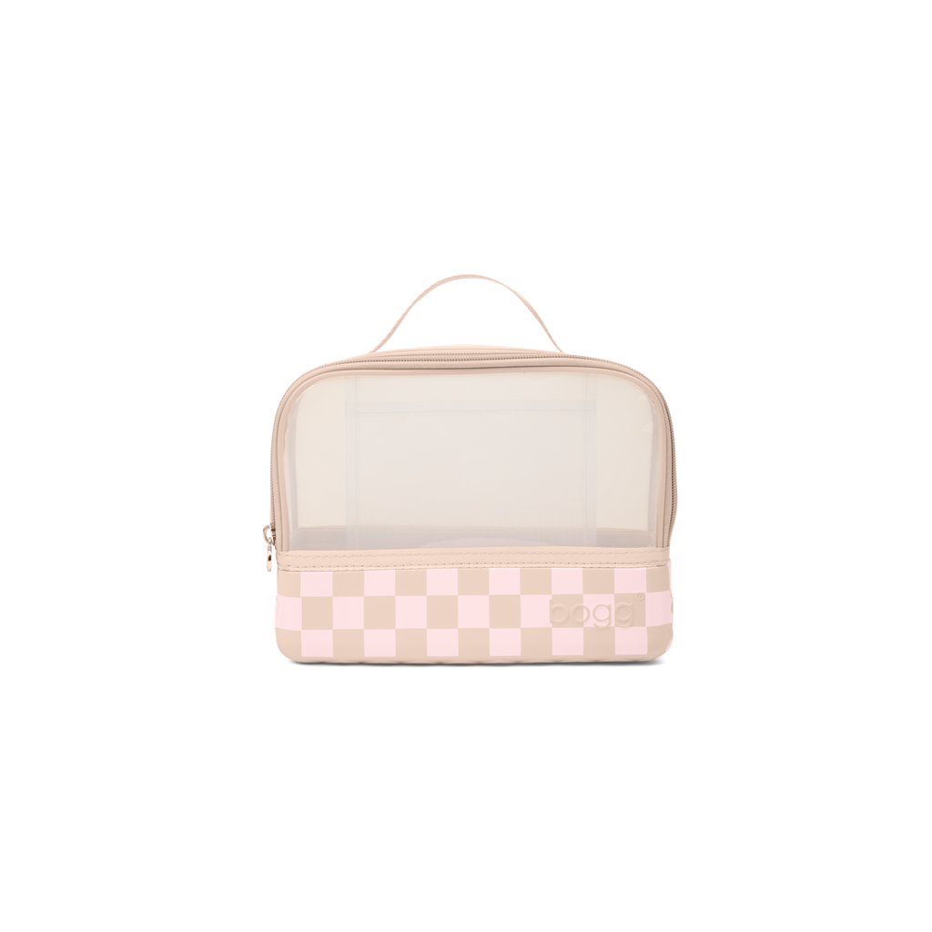 Boggs N' Ends - Checkered Linen\/ Pink Marshmallow