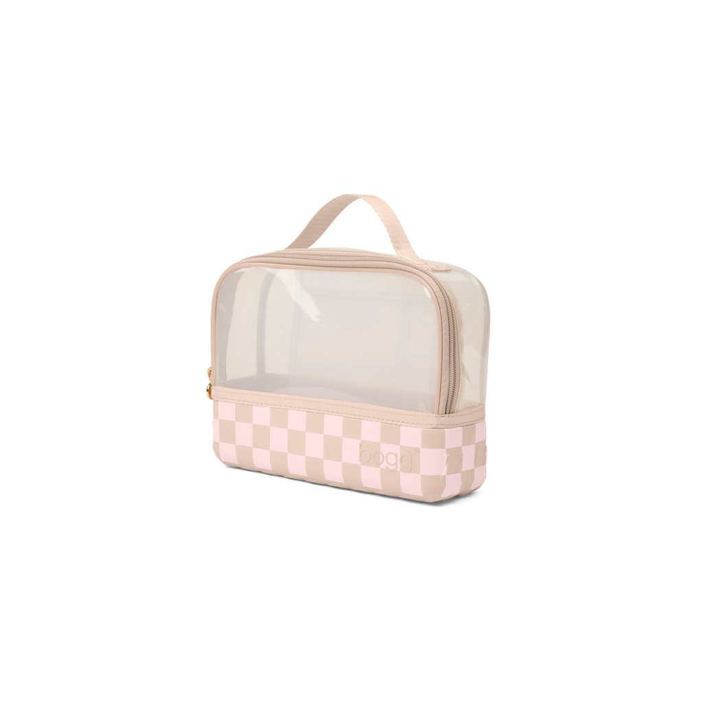 Boggs N' Ends - Checkered Linen\/ Pink Marshmallow