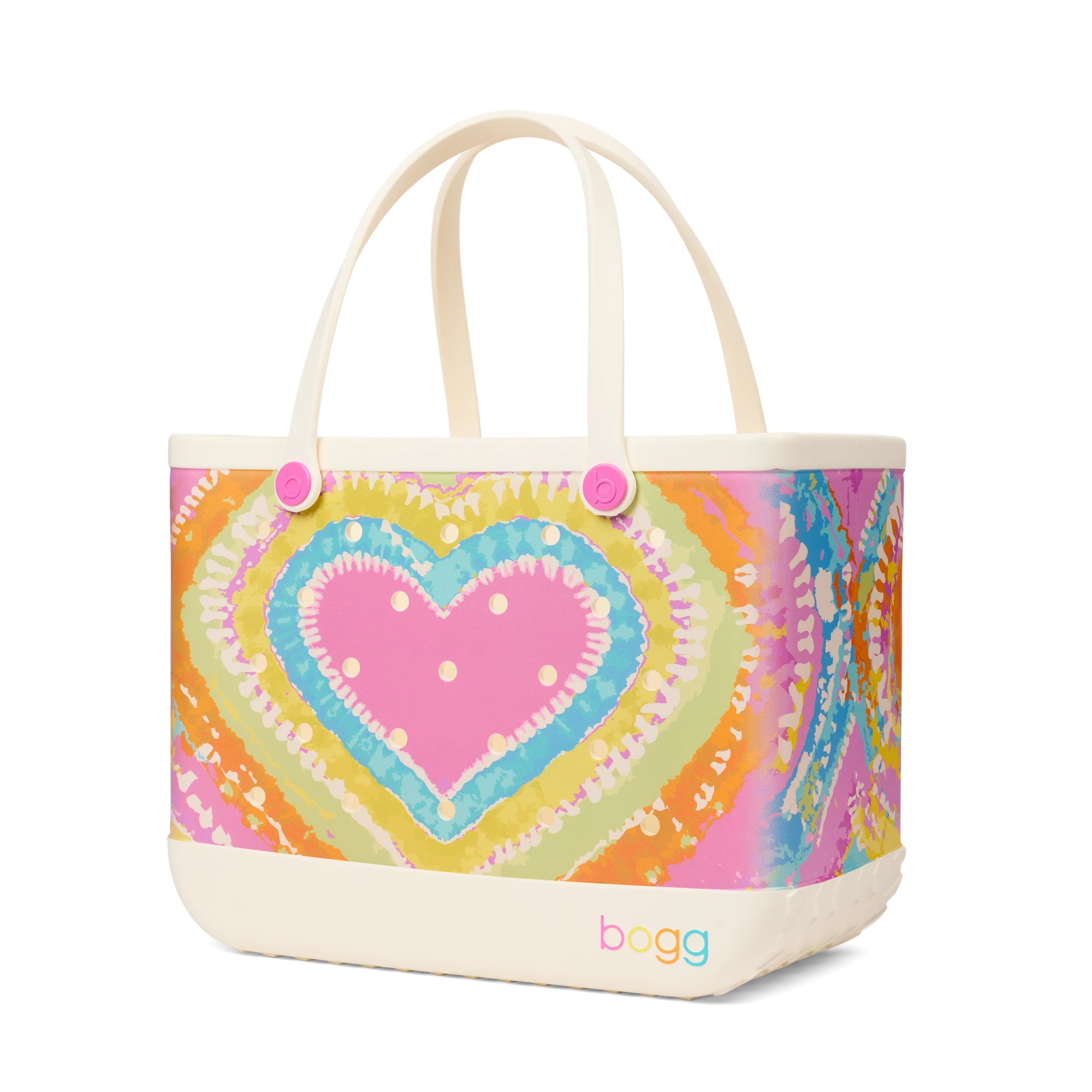 Original Bogg Bag - Dye-licious Heart Pink Taffy