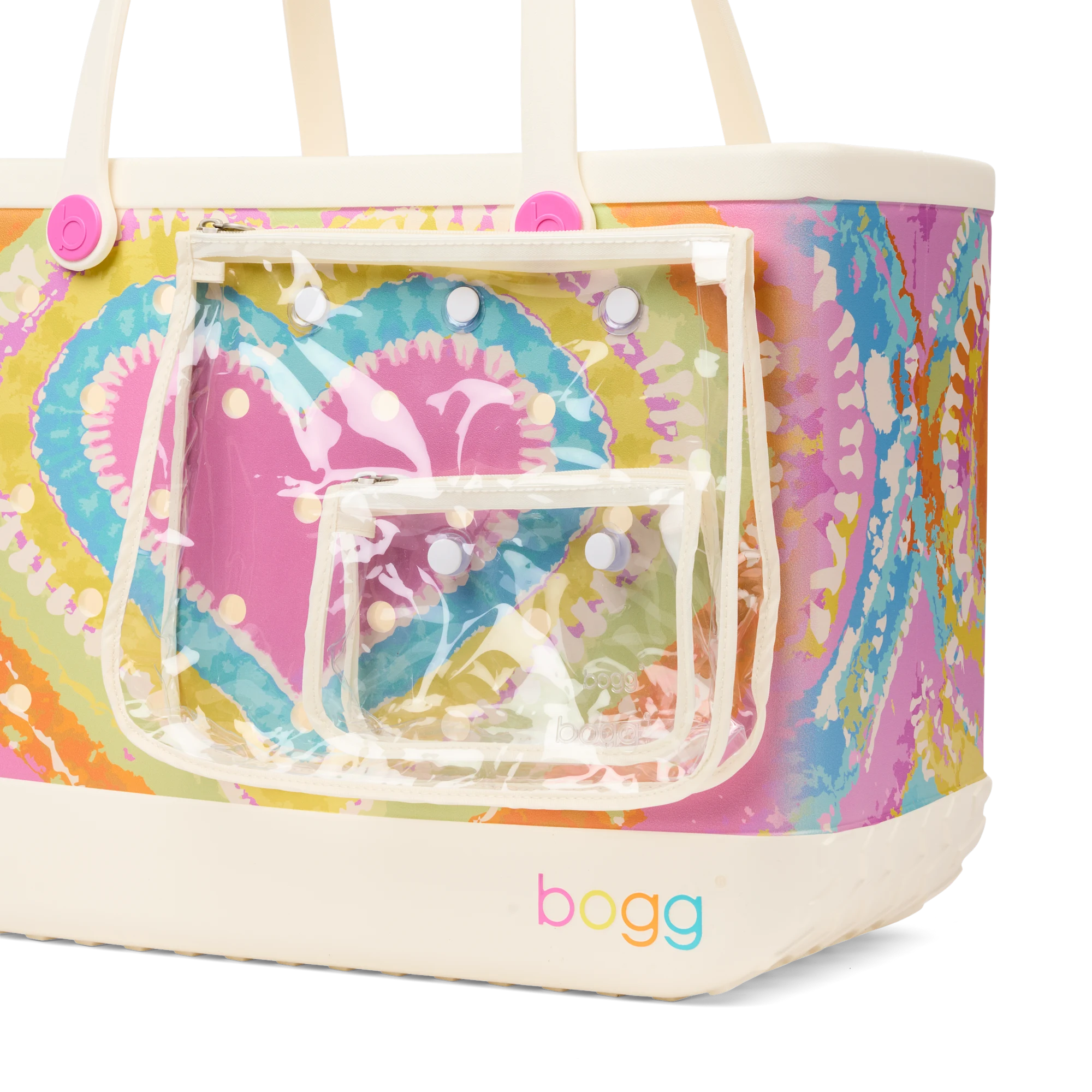 Original Bogg Bag - Dye-licious Heart Pink Taffy