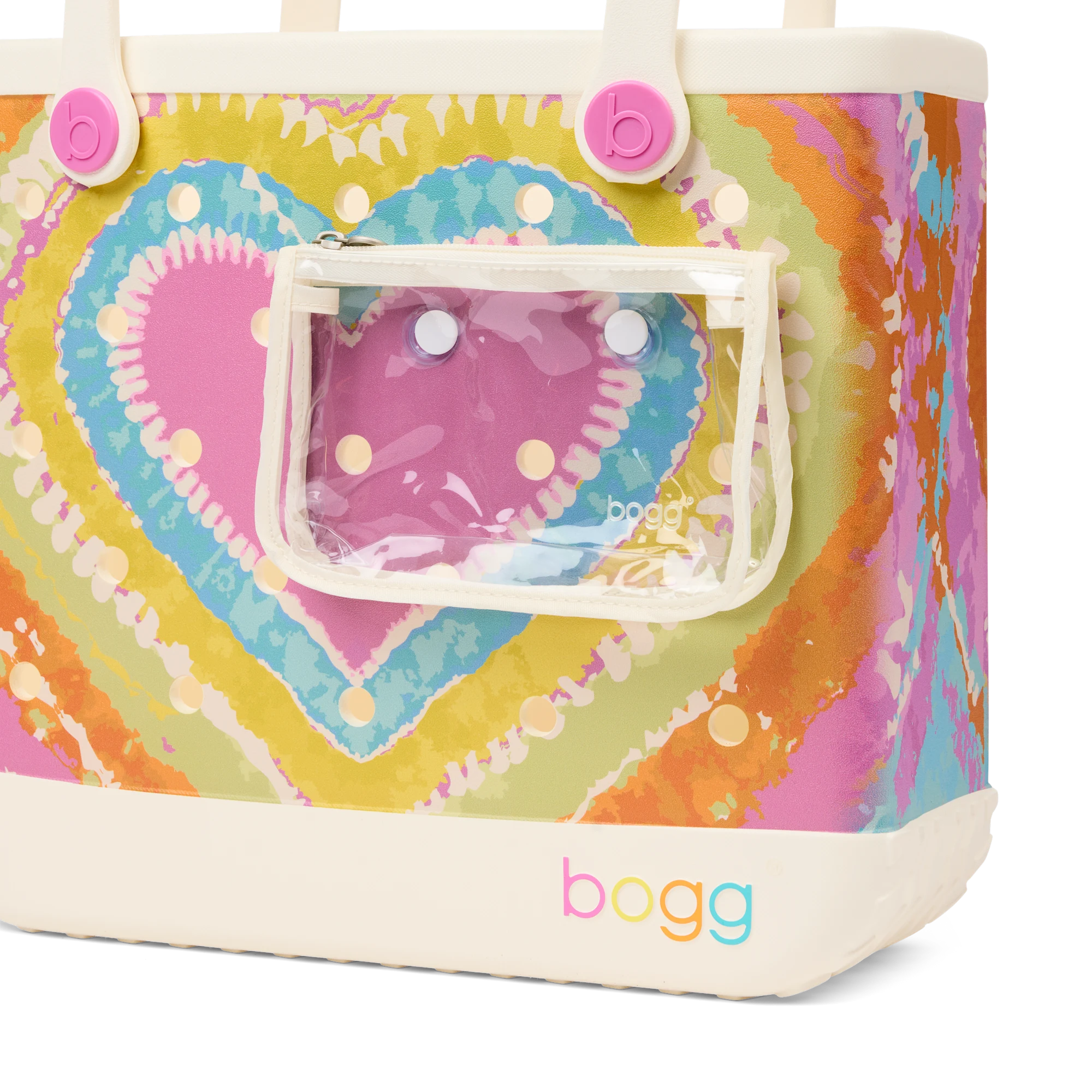 Baby Bogg Bag - Dye-licious Heart Pink Taffy