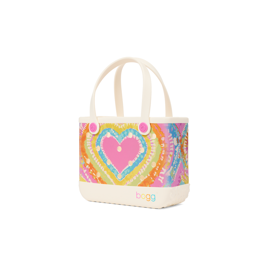 Bitty Bogg Bag - Dye-licious Heart Pink Taffy