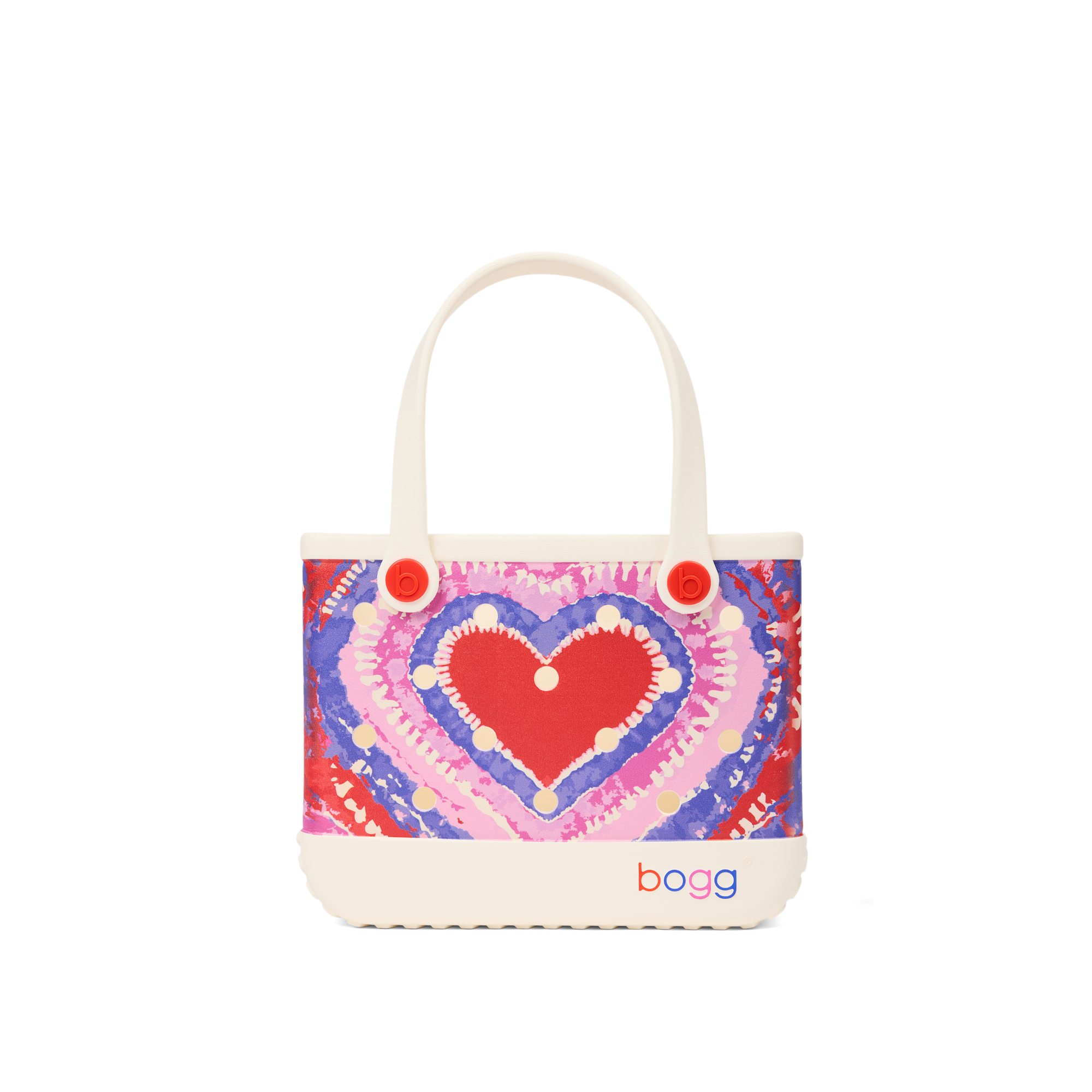 Bitty Bogg Bag - Dye-licious Heart Buoy Red