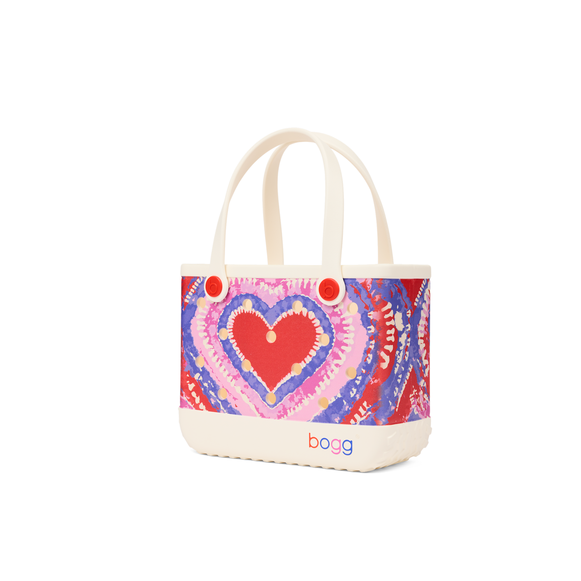 Bitty Bogg Bag - Dye-licious Heart Buoy Red