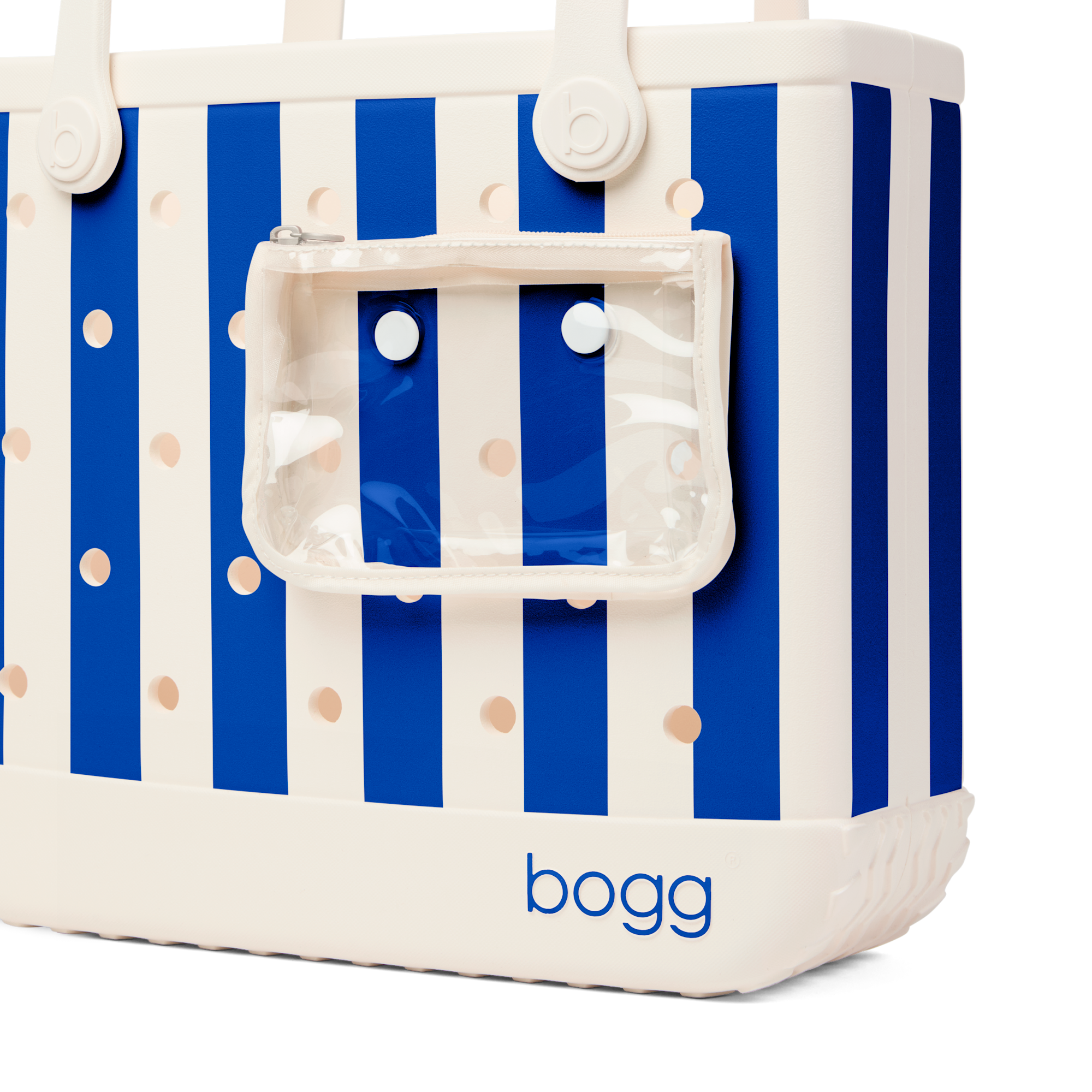 Baby Bogg Bag - Mykonos Blue Stripe
