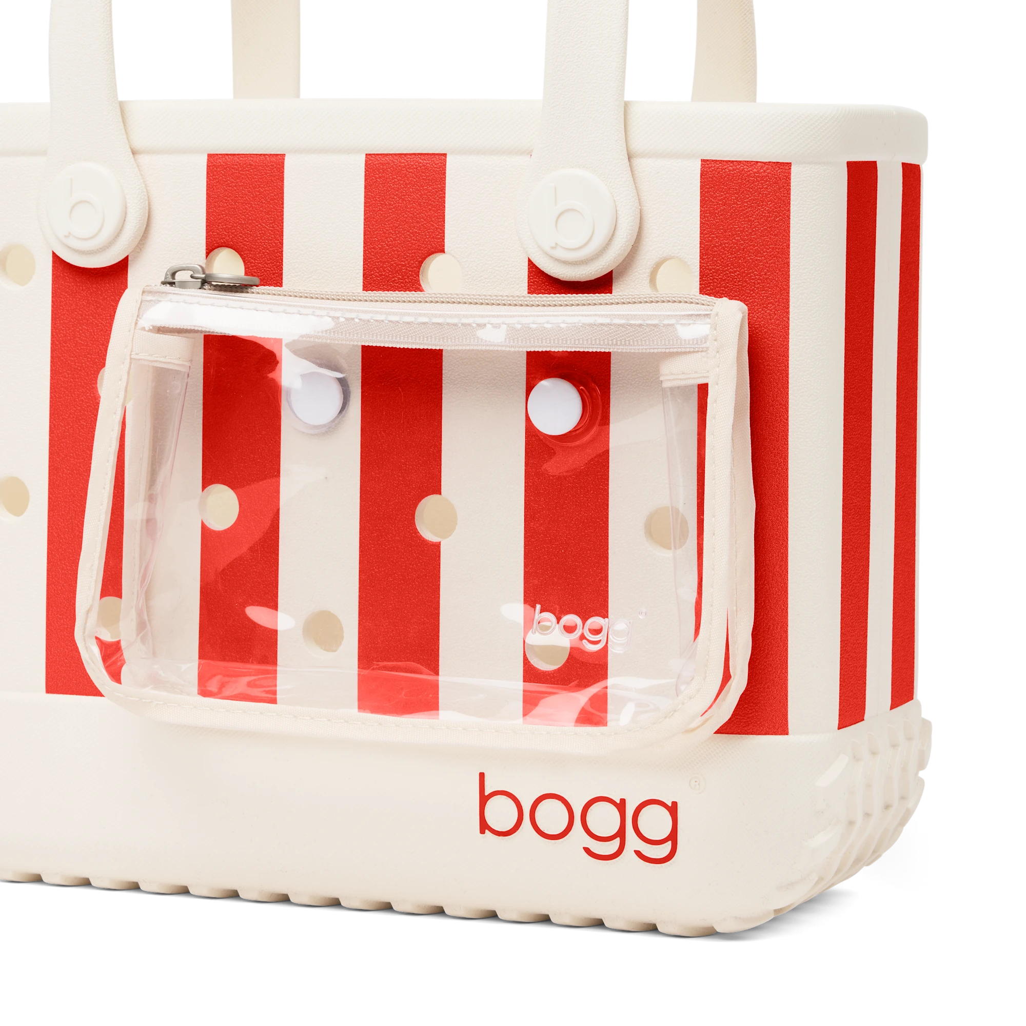 Bitty Bogg Bag - Buoy Red Stripe