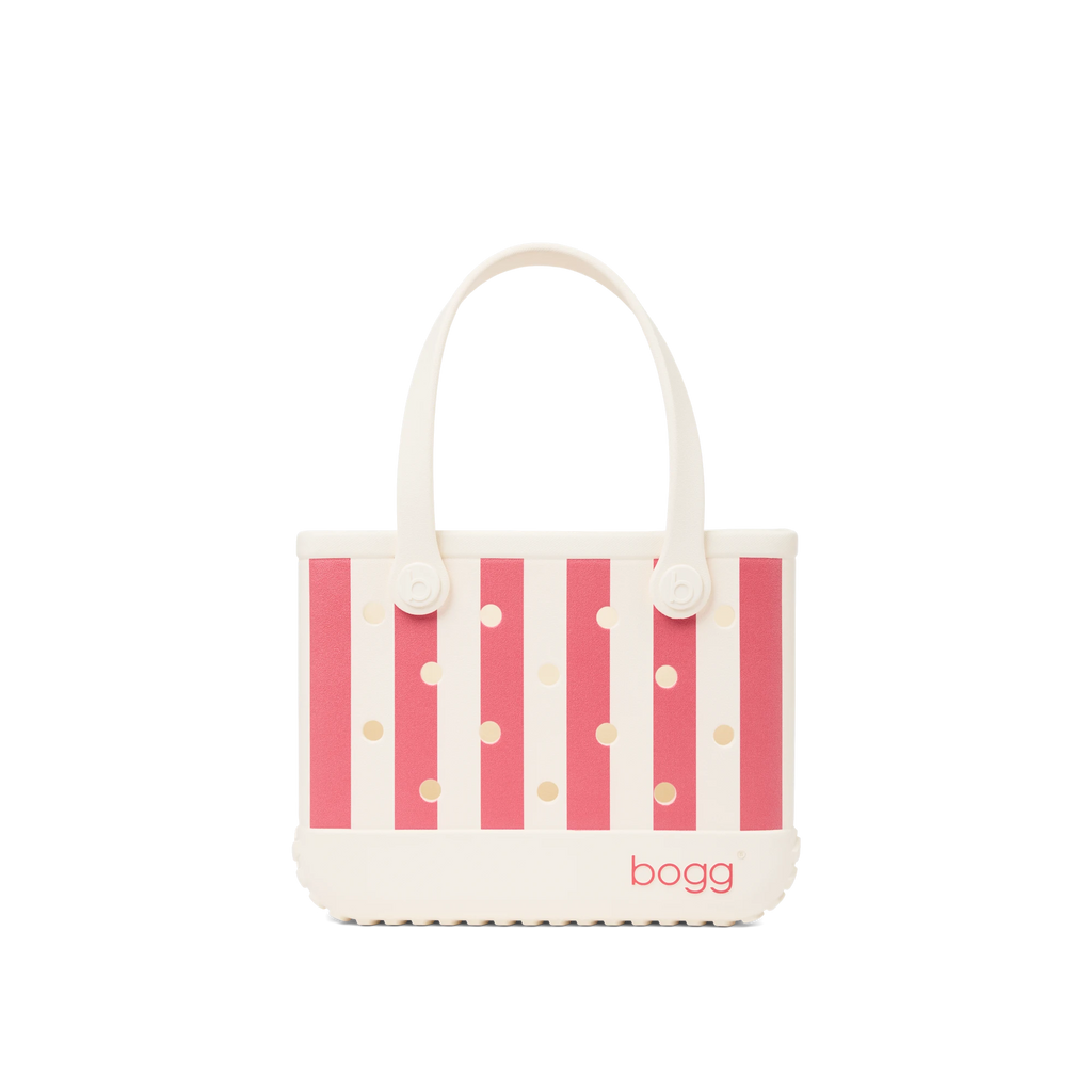 Bitty Bogg Bag - Capri Coral Stripe