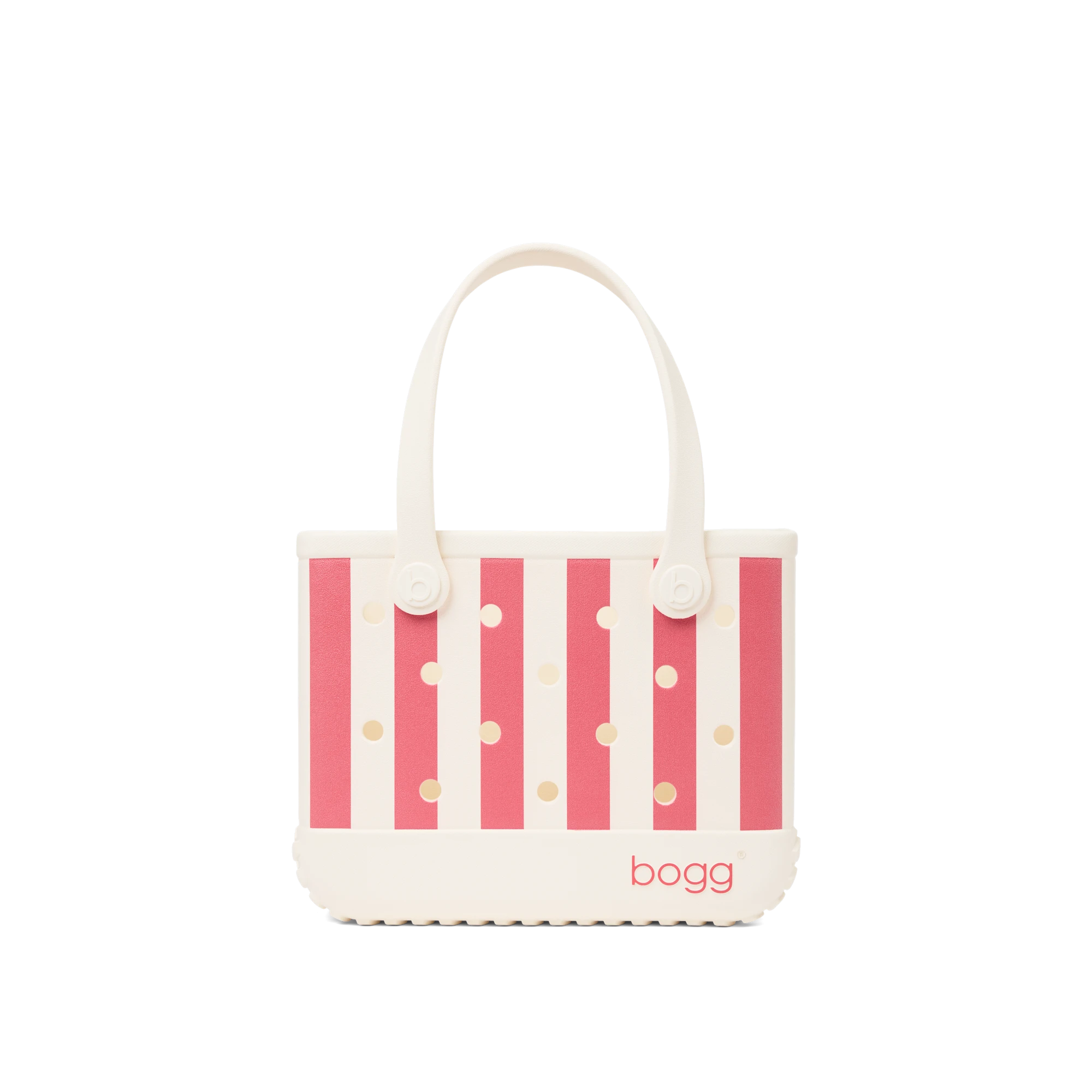 Bitty Bogg Bag - Capri Coral Stripe
