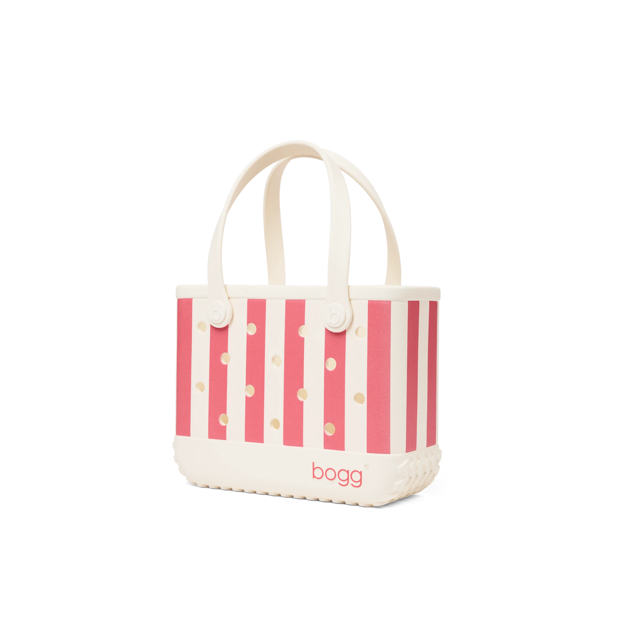 Bitty Bogg Bag - Capri Coral Stripe