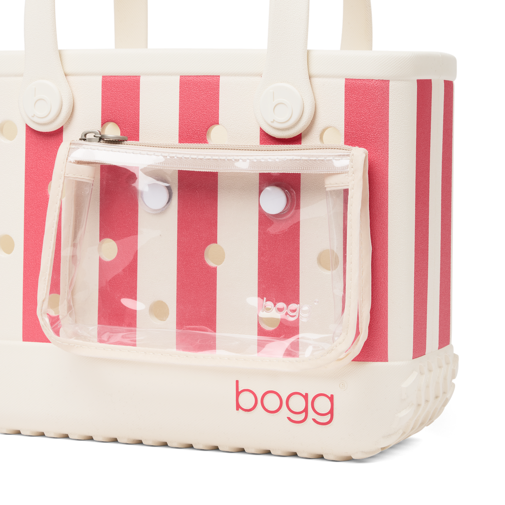 Bitty Bogg Bag - Capri Coral Stripe