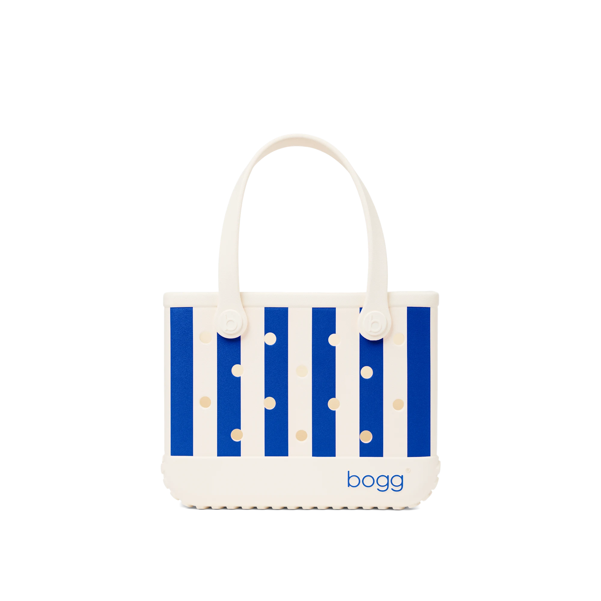 Bitty Bogg Bag - Mykonos Blue Stripe