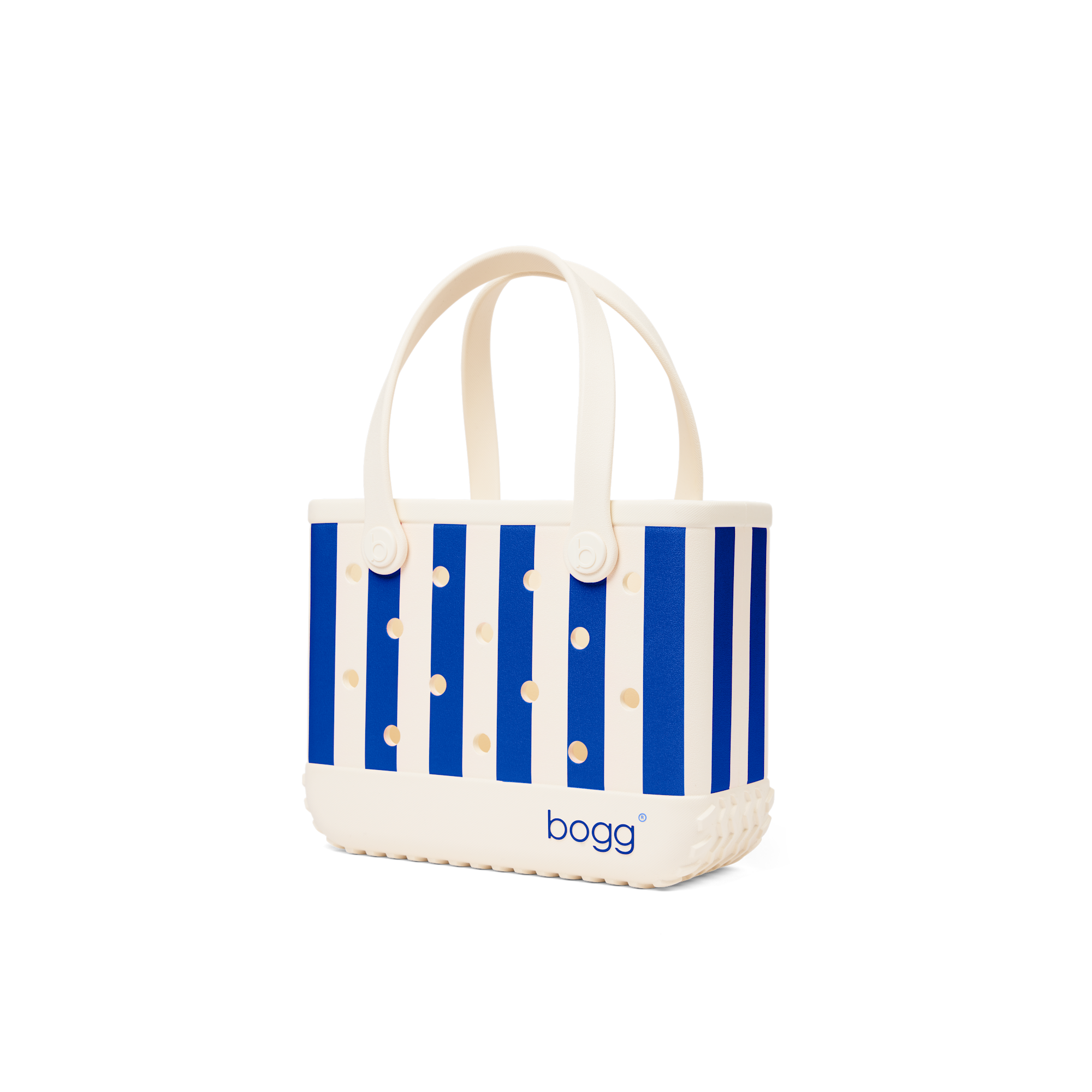Bitty Bogg Bag - Mykonos Blue Stripe