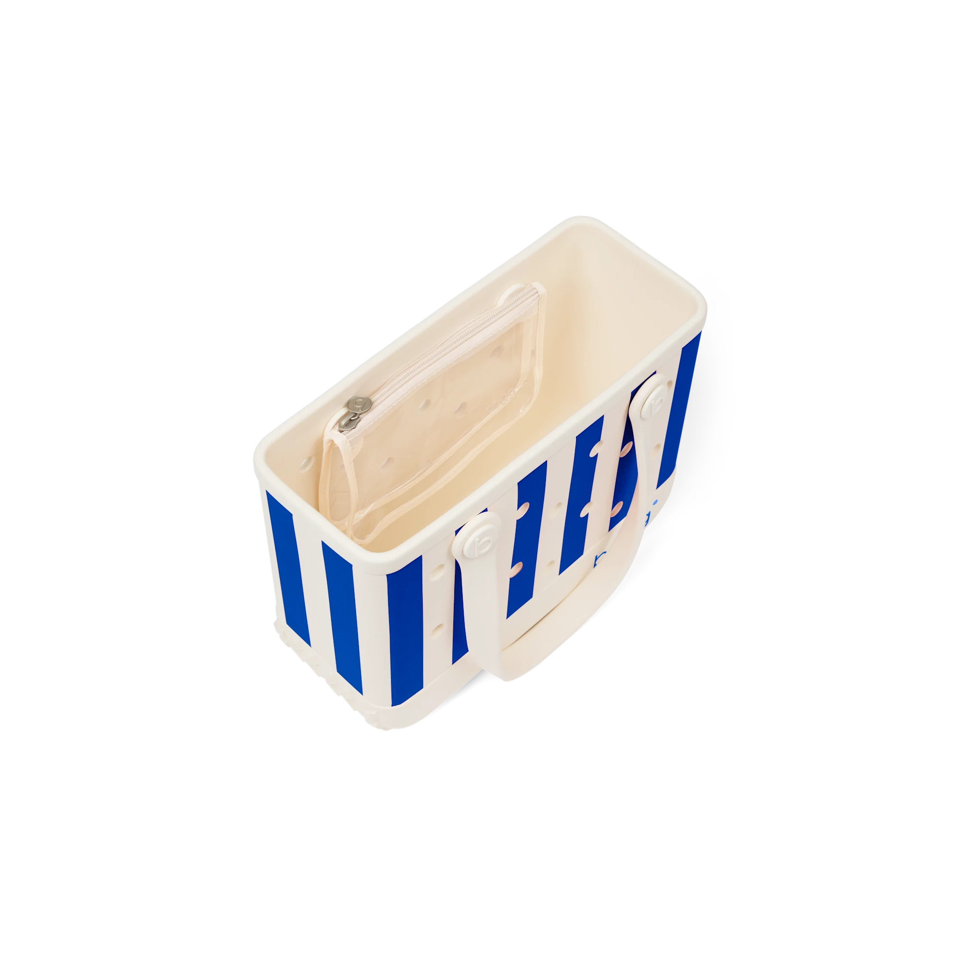 Bitty Bogg Bag - Mykonos Blue Stripe