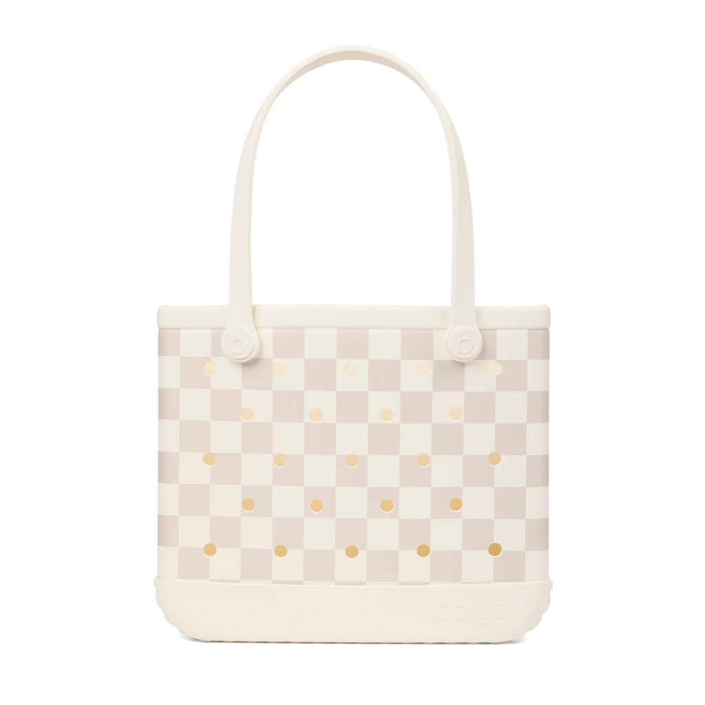 Baby Bogg Bag - Checkered Coconut\/Mushroom