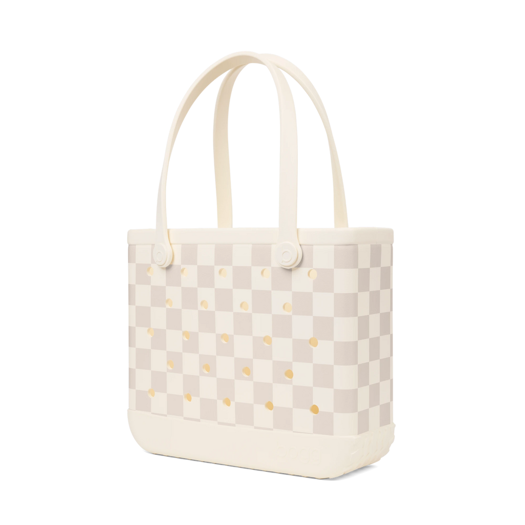 Baby Bogg Bag - Checkered Coconut\/Mushroom