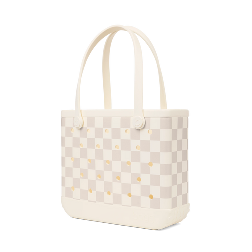 Baby Bogg Bag - Checkered Coconut\/Mushroom