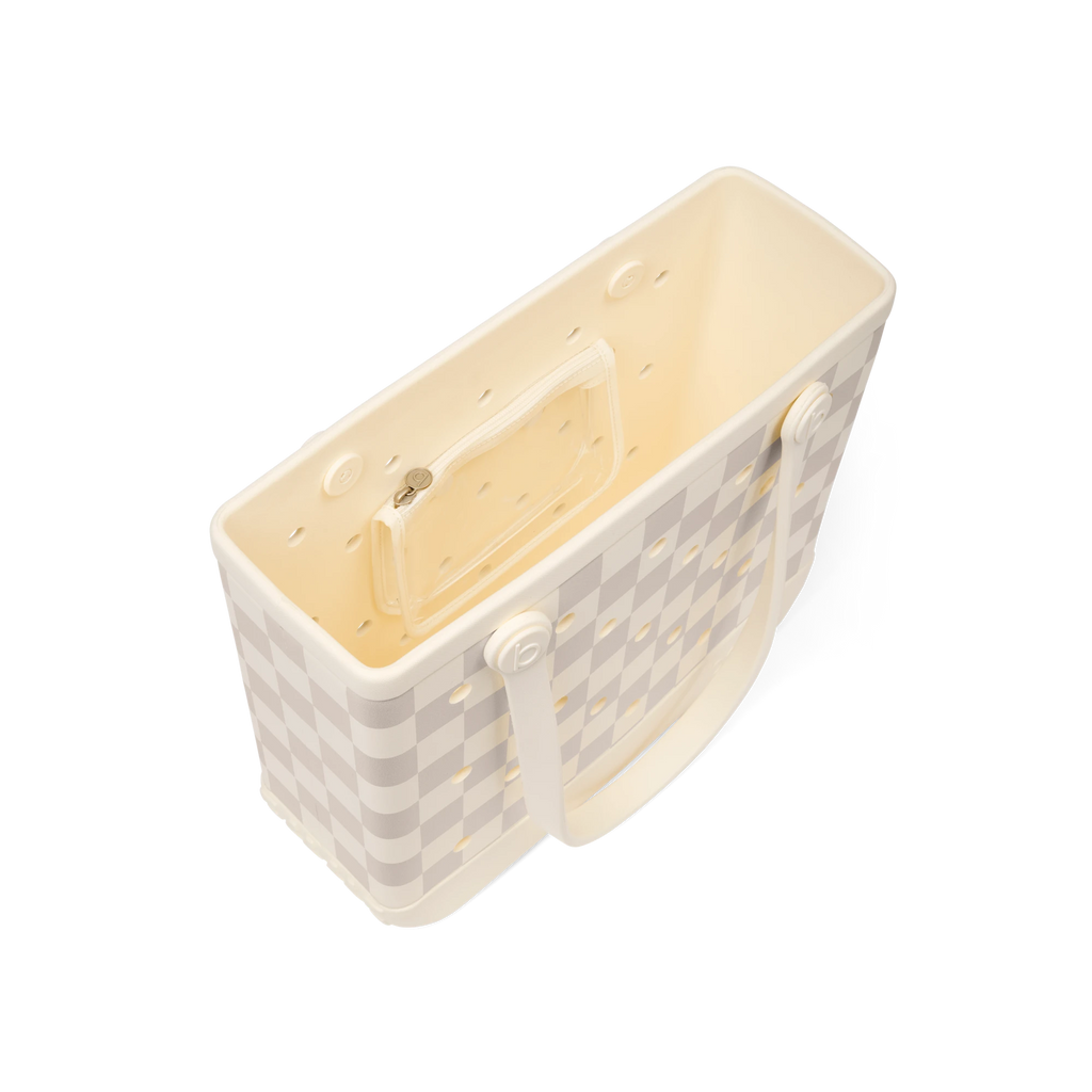 Baby Bogg Bag - Checkered Coconut\/Mushroom