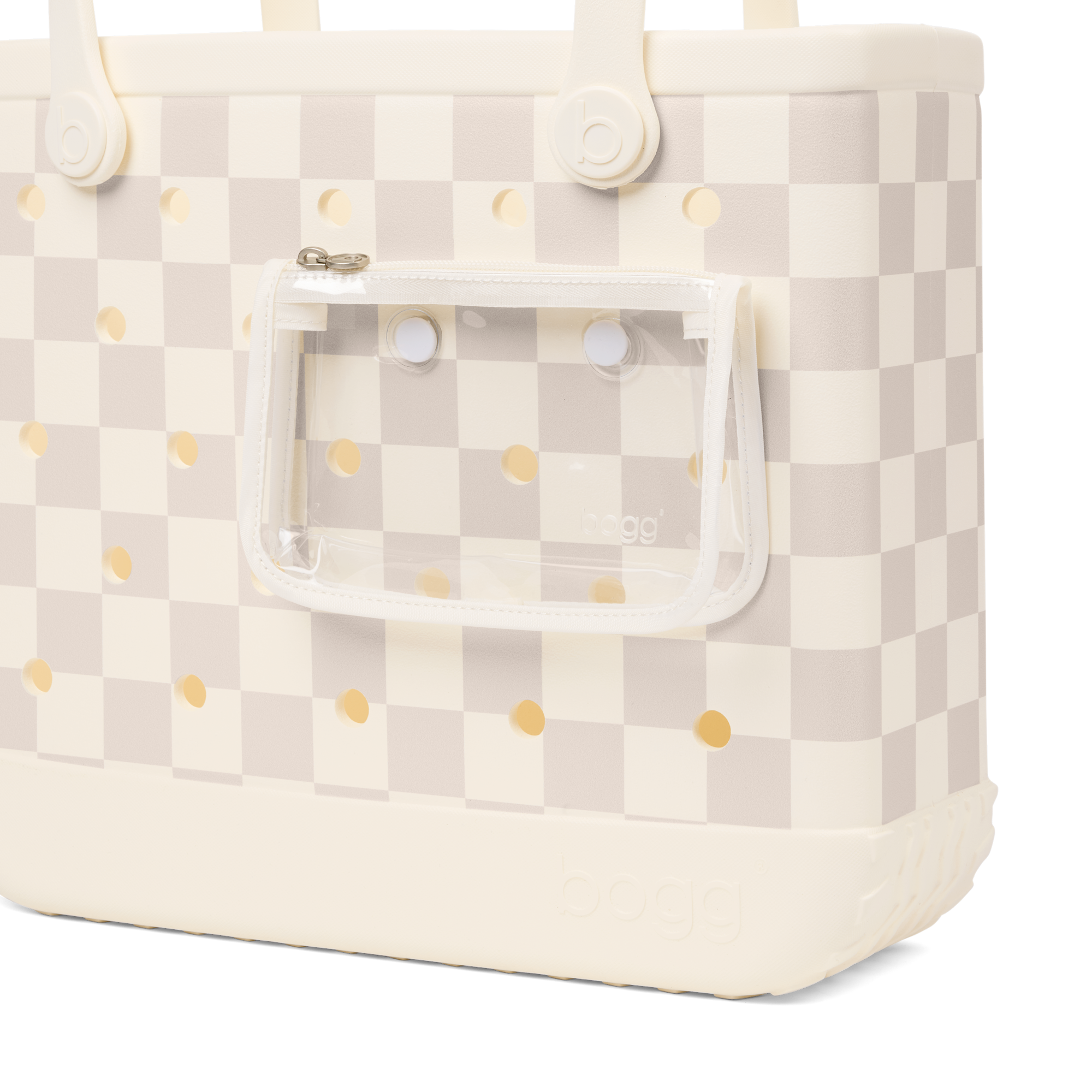 Baby Bogg Bag - Checkered Coconut\/Mushroom