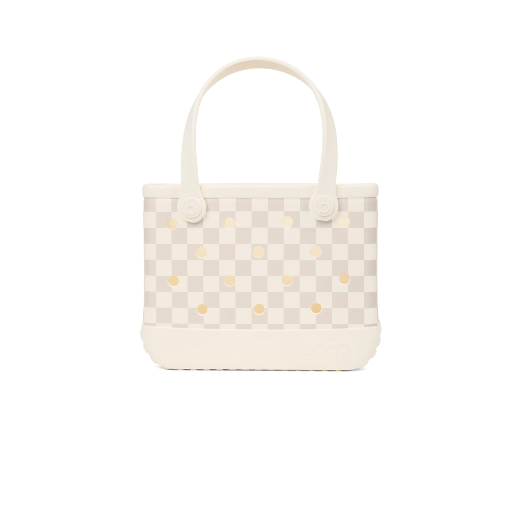 Bitty Bogg Bag - Checkered Coconut\/Mushroom