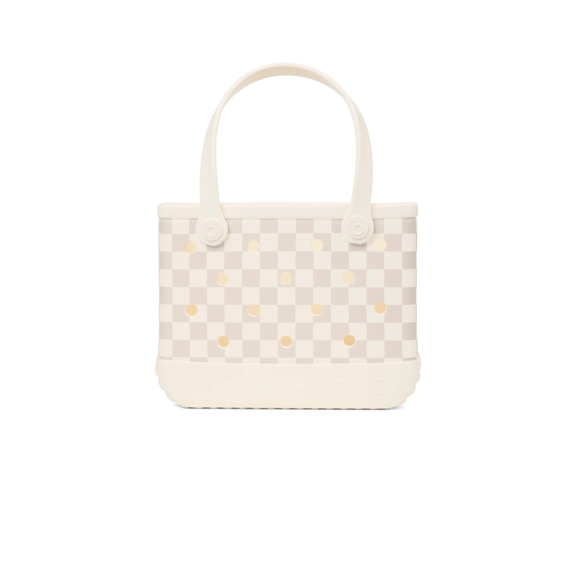 Bitty Bogg Bag - Checkered Coconut\/Mushroom