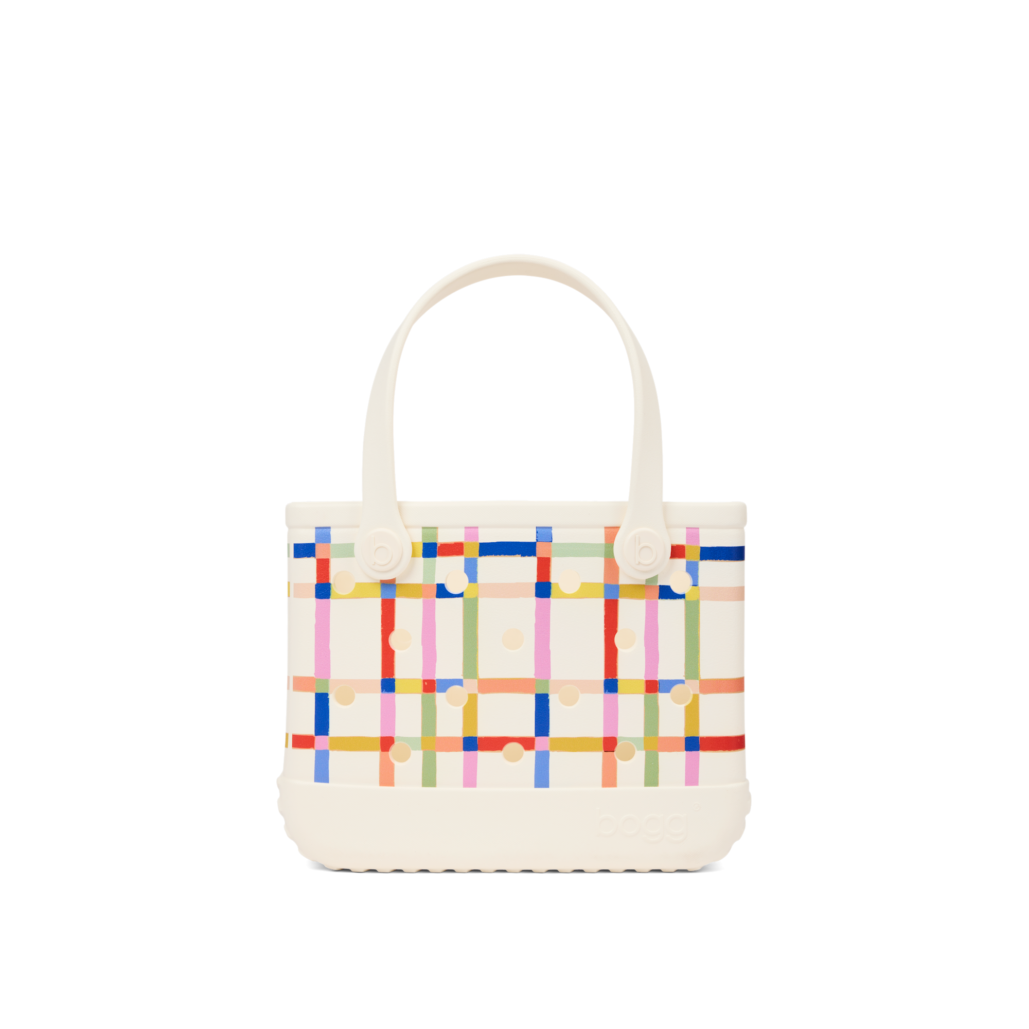 Bitty Bogg Bag -Red White and Plaid