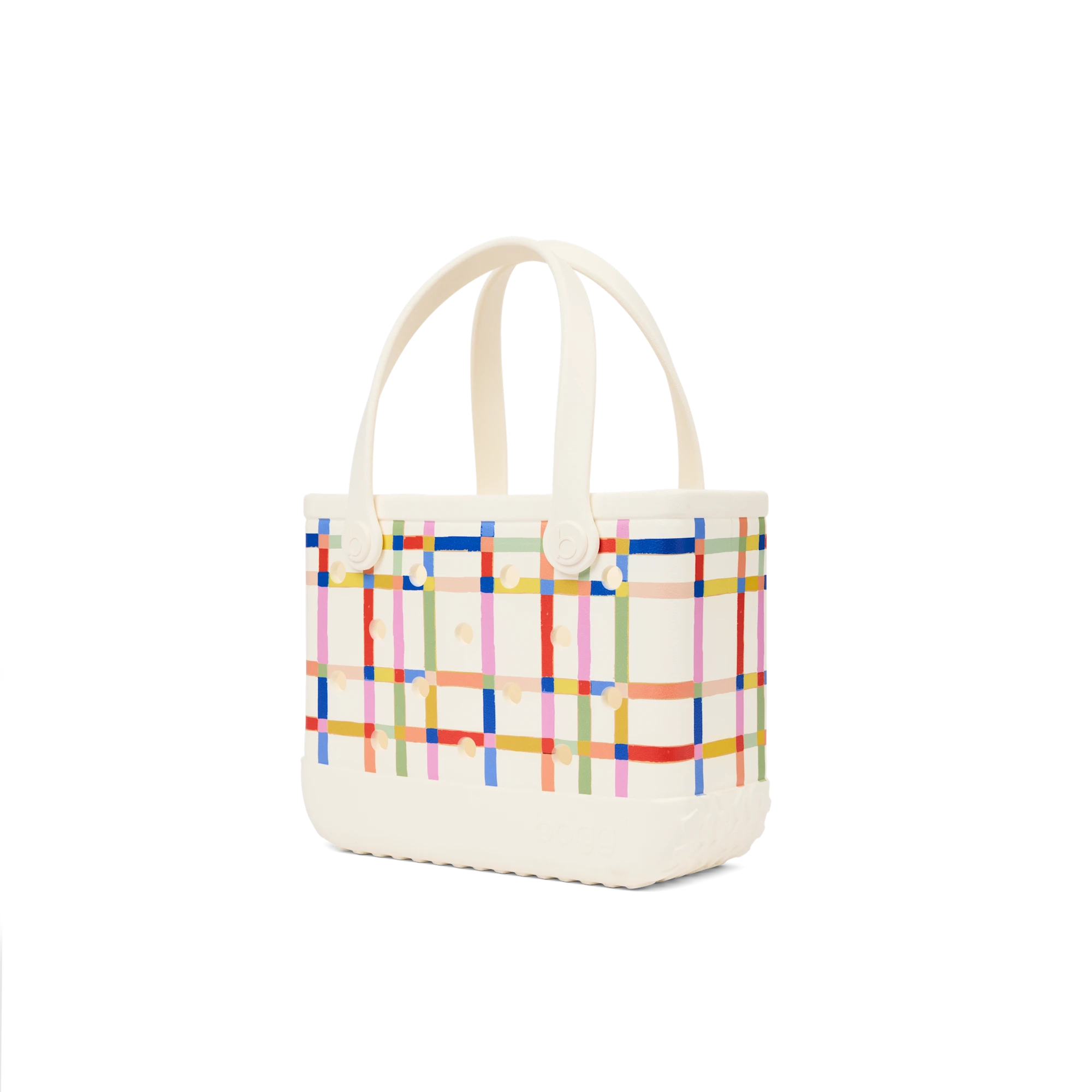 Bitty Bogg Bag -Red White and Plaid