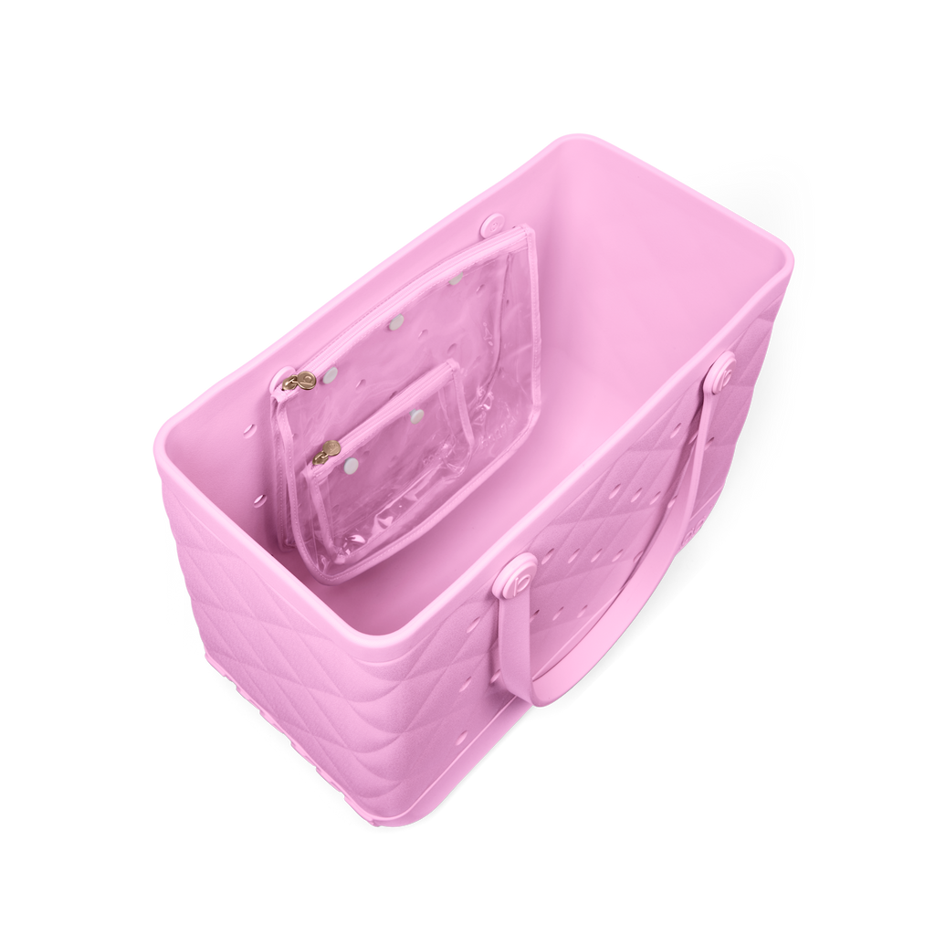 Original Bogg Bag - Quilted Pink Taffy